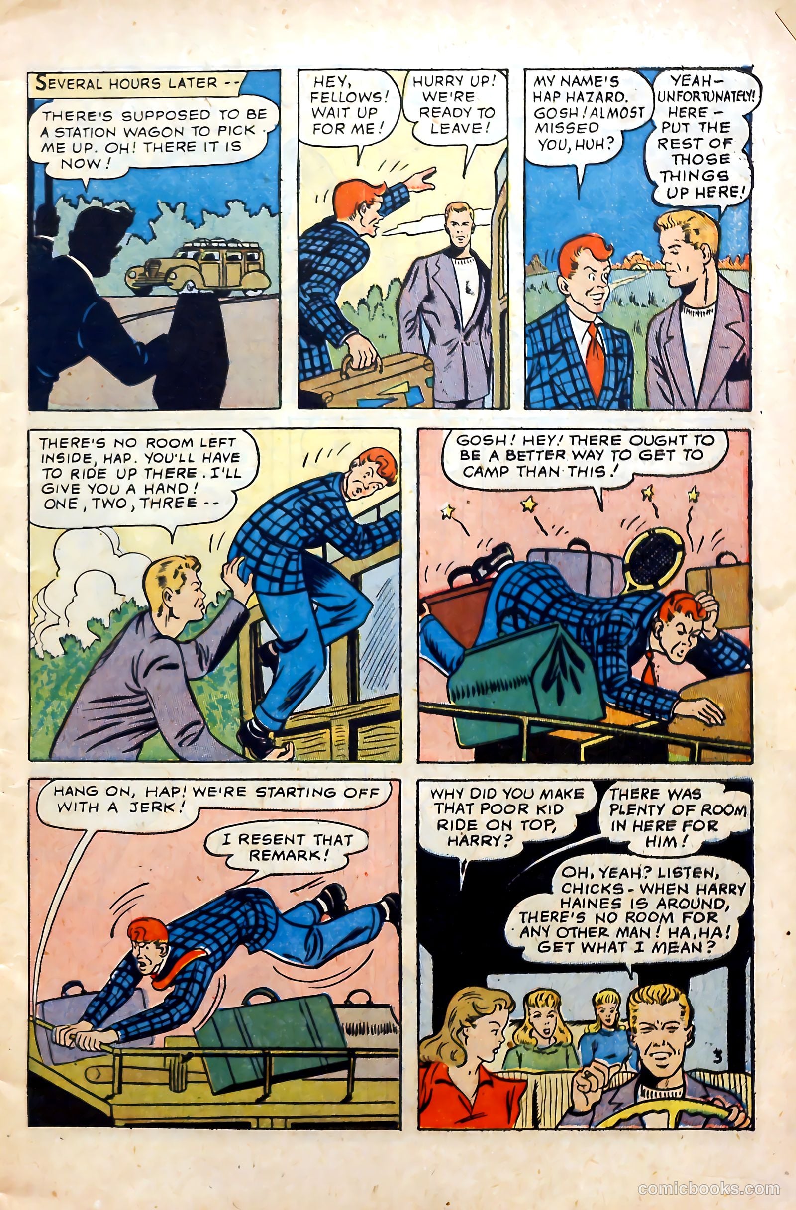 Hap Hazard Comics #1 (1944) — page 5 of 52