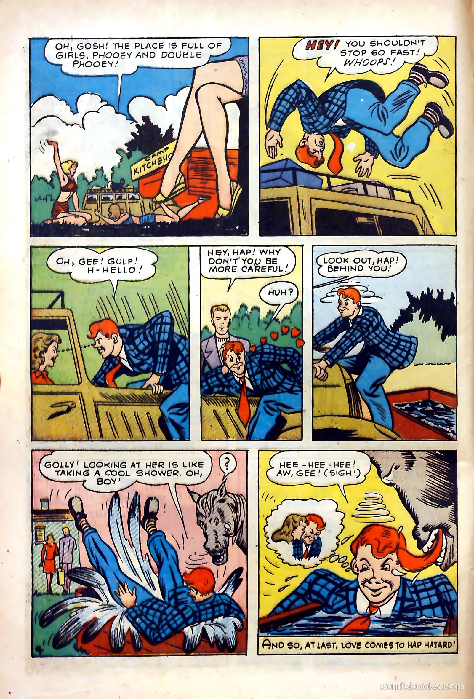Hap Hazard Comics #1 (1944) — page 6 of 52
