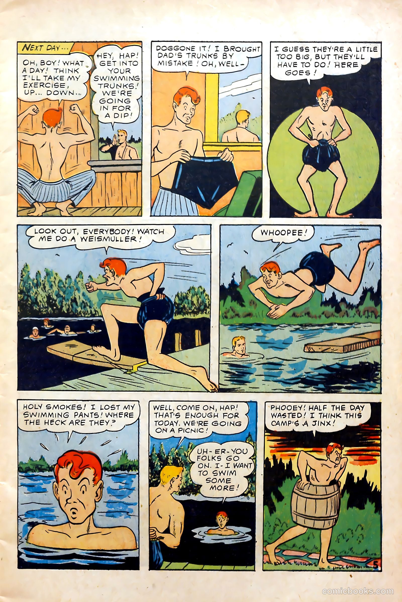 Hap Hazard Comics #1 (1944) — page 7 of 52