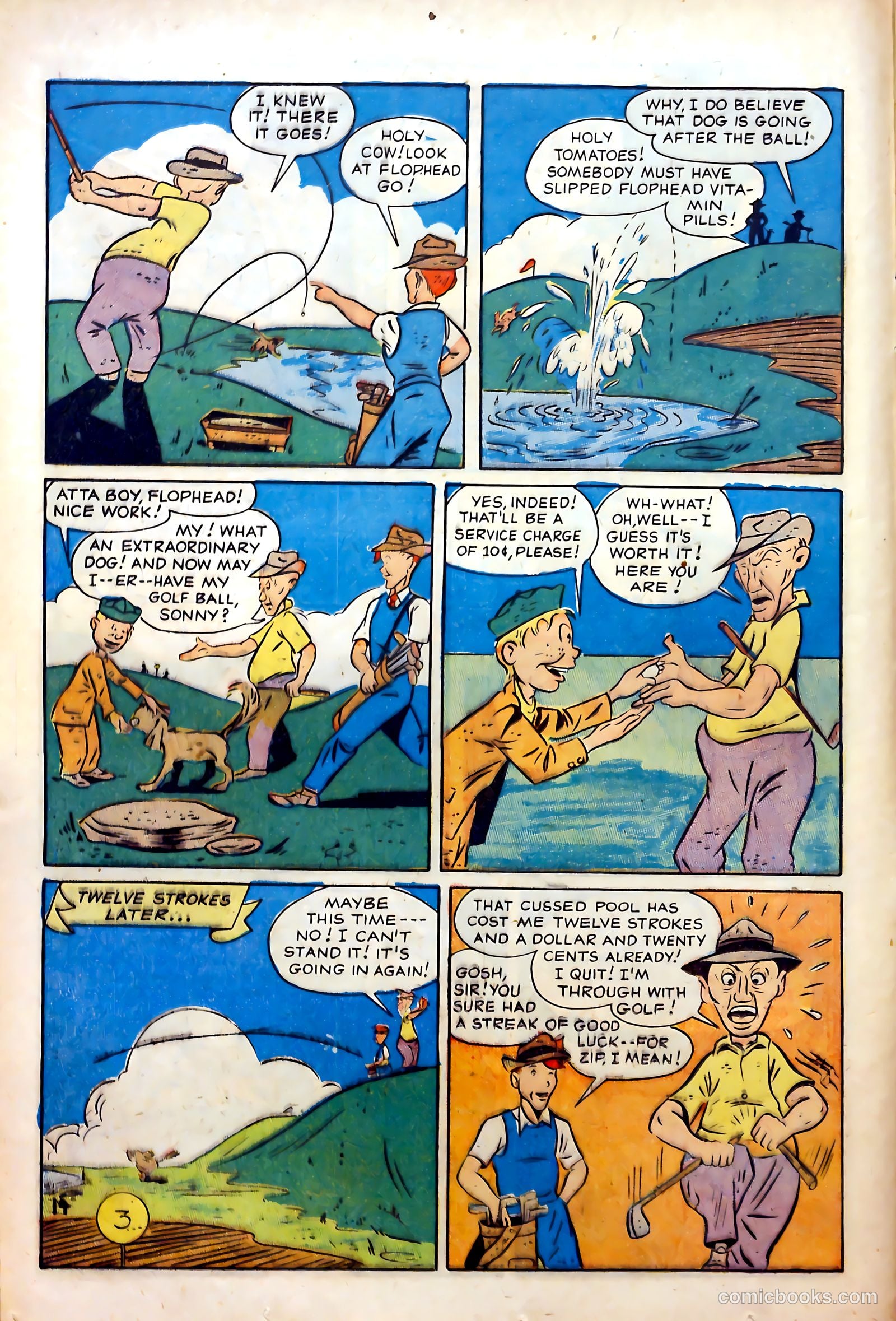 Hap Hazard Comics #1 (1944) — page 16 of 52