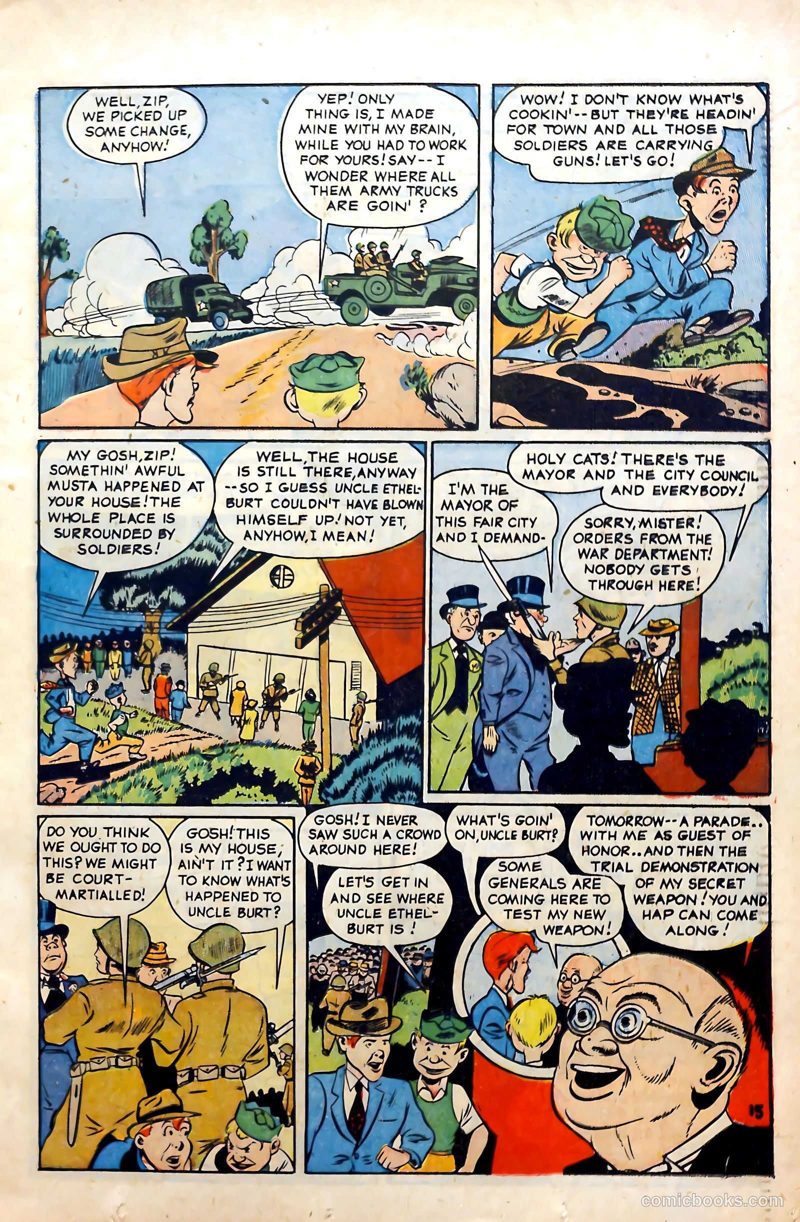 Hap Hazard Comics #1 (1944) — page 17 of 52