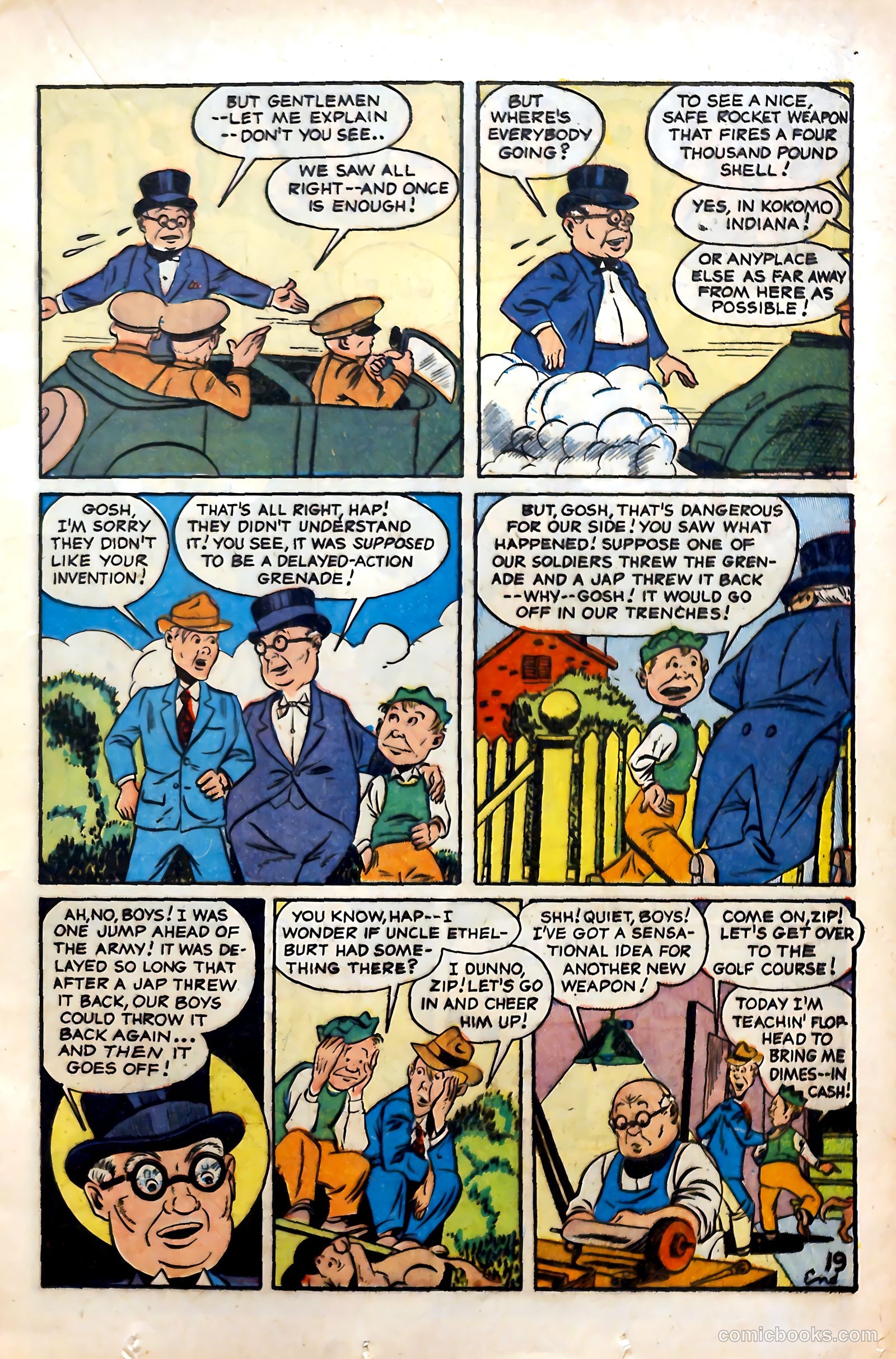 Hap Hazard Comics #1 (1944) — page 21 of 52