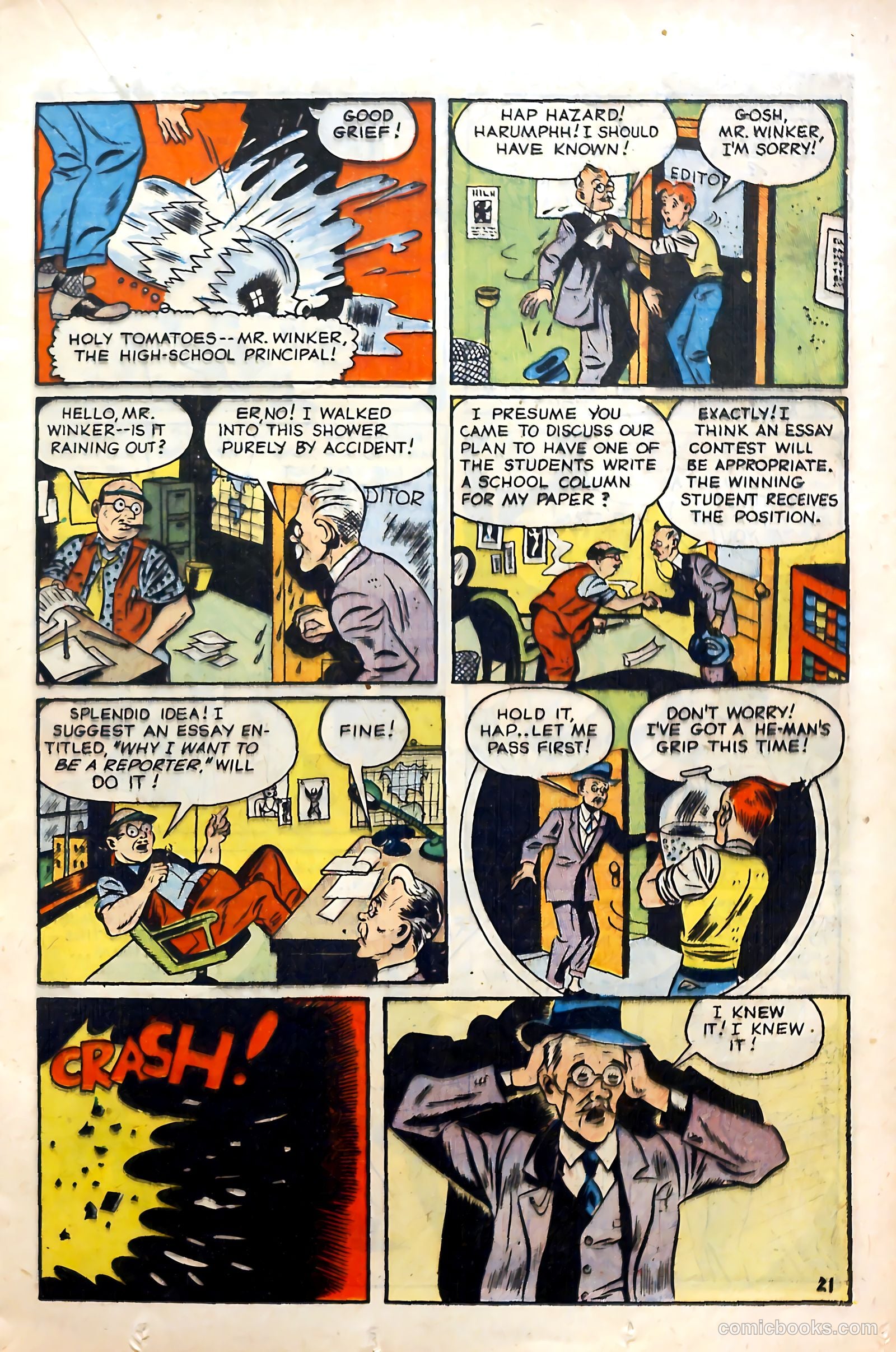 Hap Hazard Comics #1 (1944) — page 23 of 52