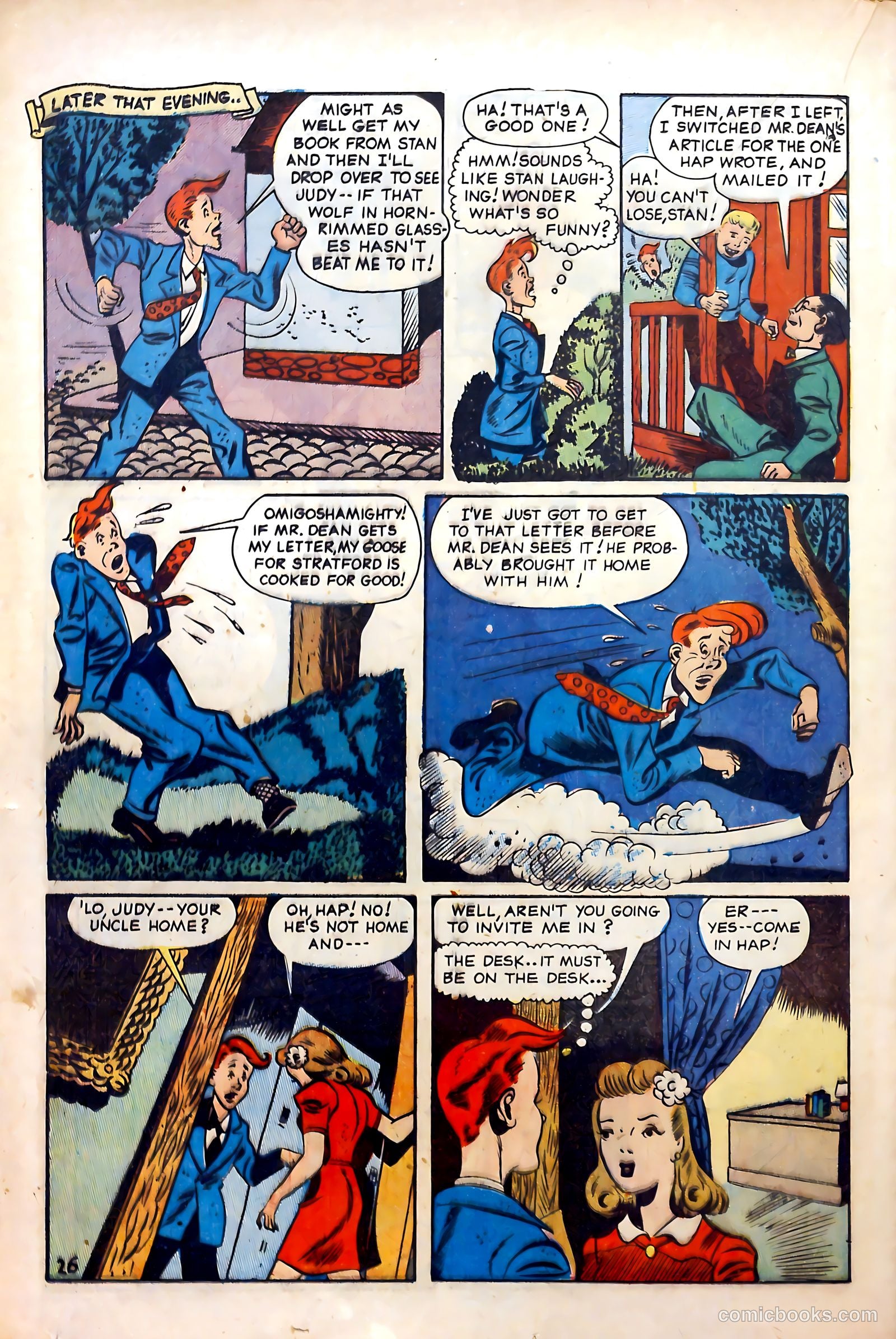 Hap Hazard Comics #1 (1944) — page 28 of 52
