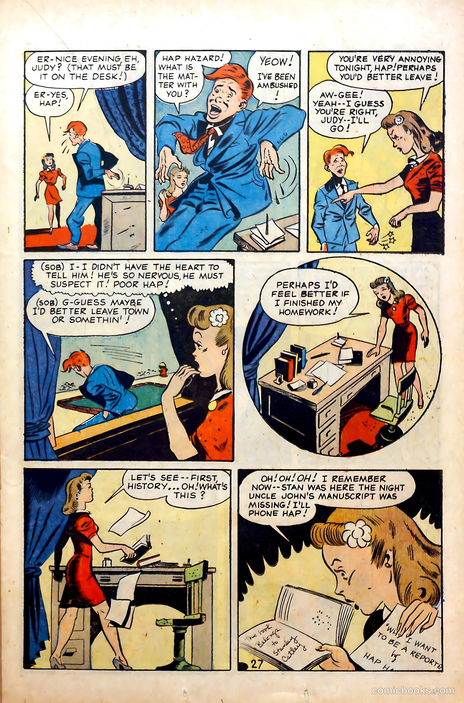 Hap Hazard Comics #1 (1944) — page 29 of 52