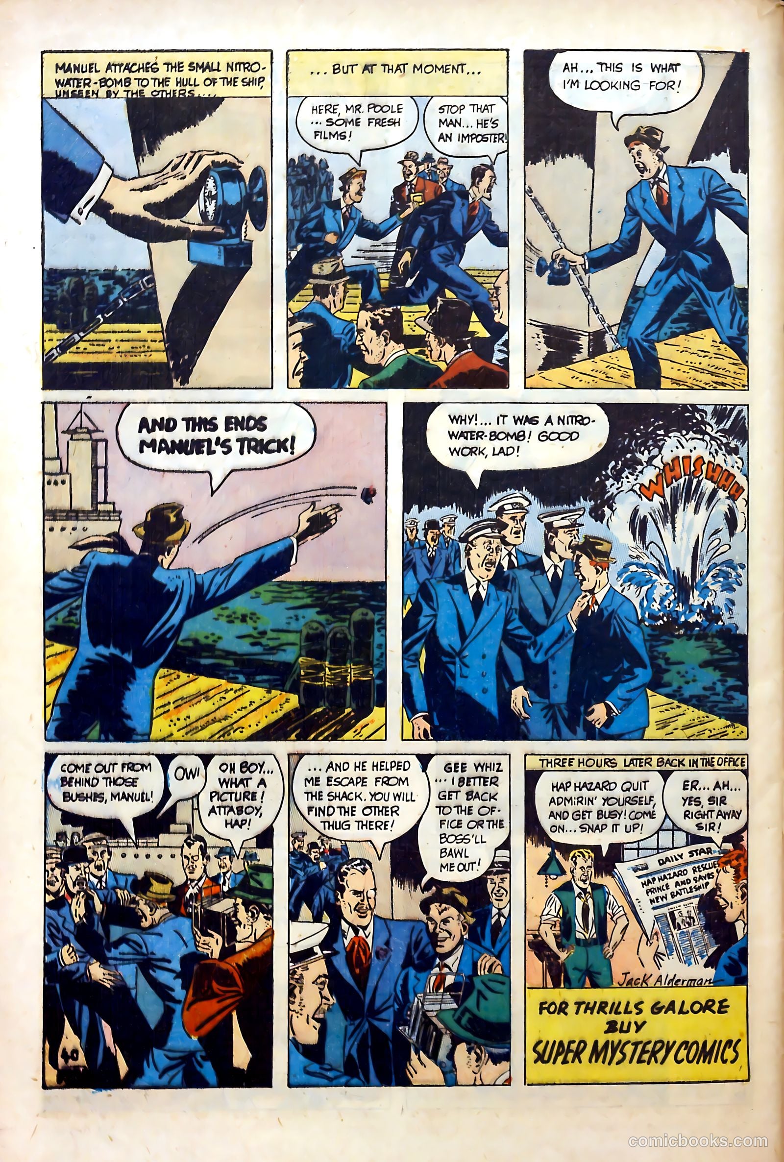 Hap Hazard Comics #1 (1944) — page 42 of 52