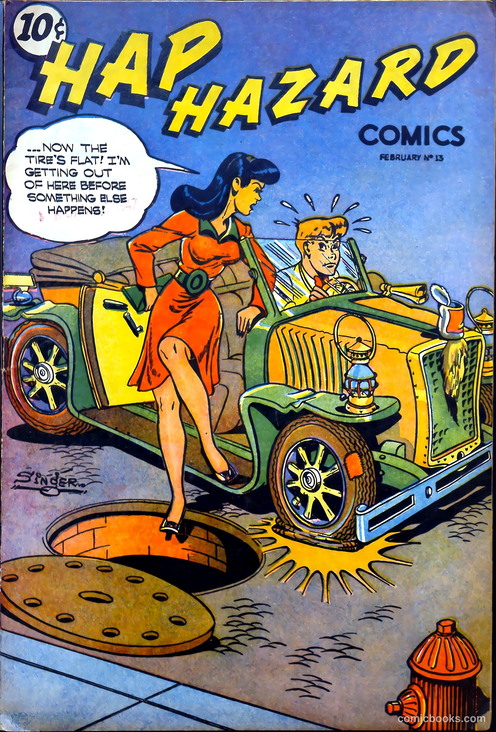 Hap Hazard Comics #13 cover