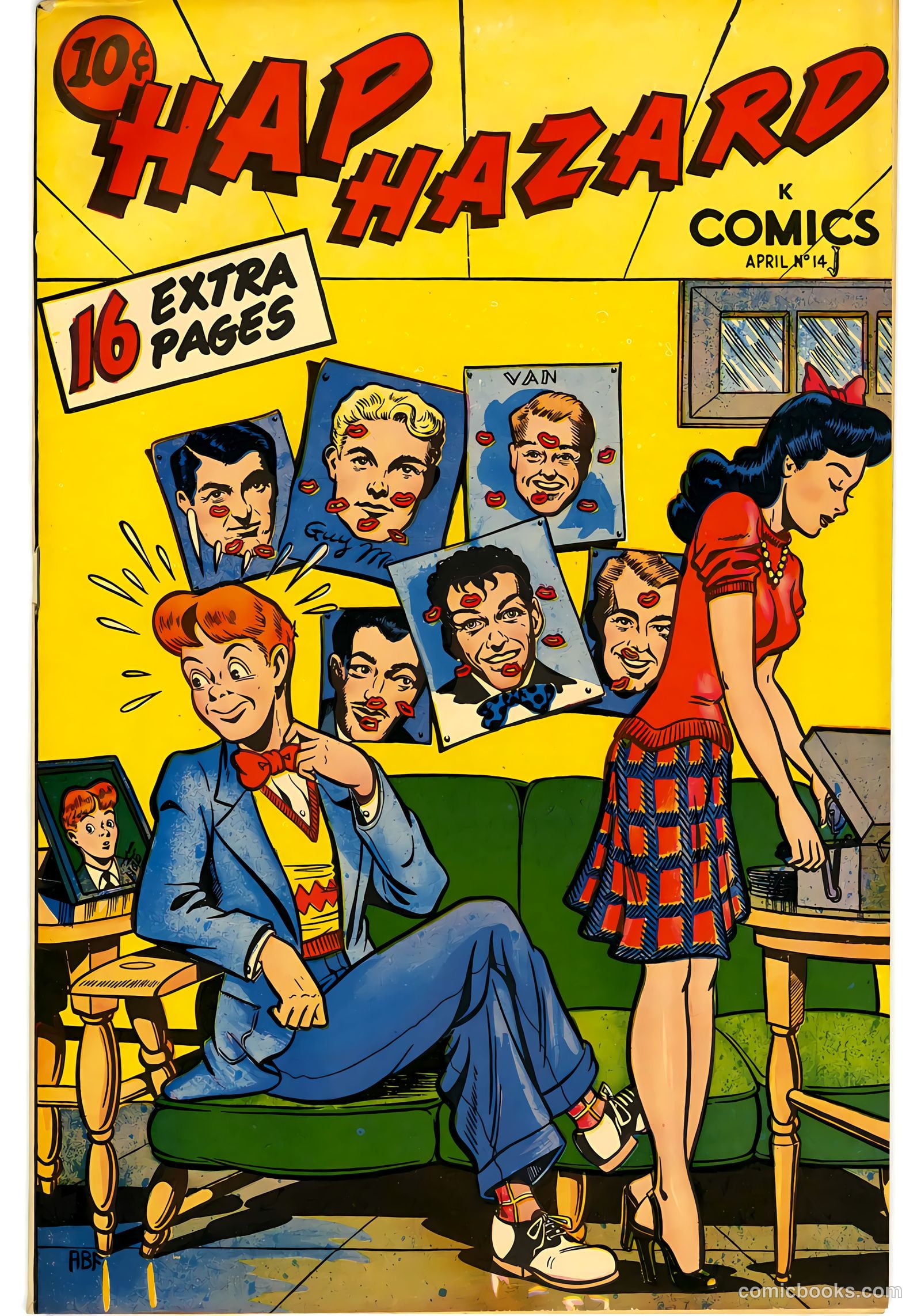 Hap Hazard Comics #14 cover