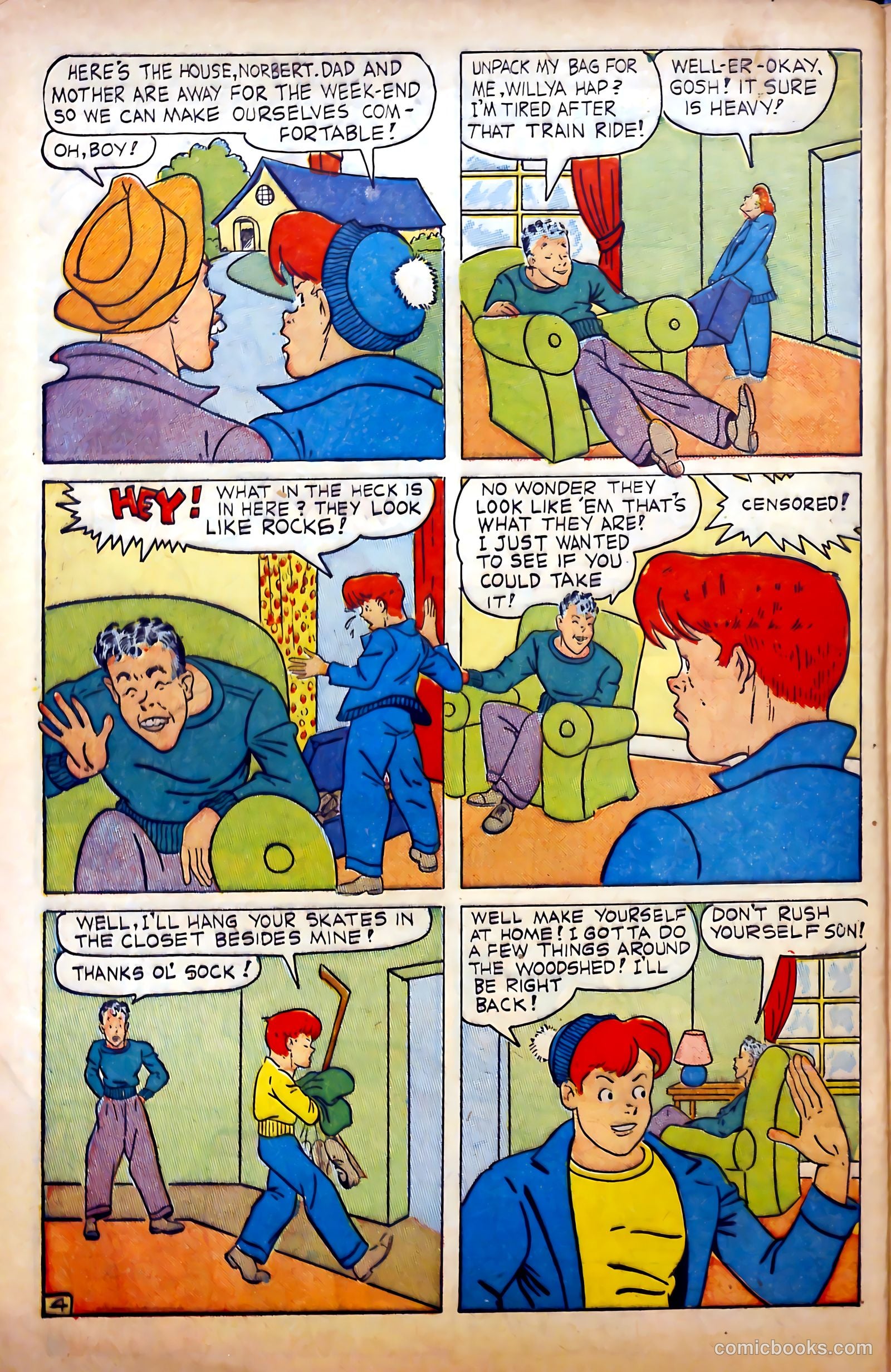 Hap Hazard Comics #3 (1944) — page 6 of 52