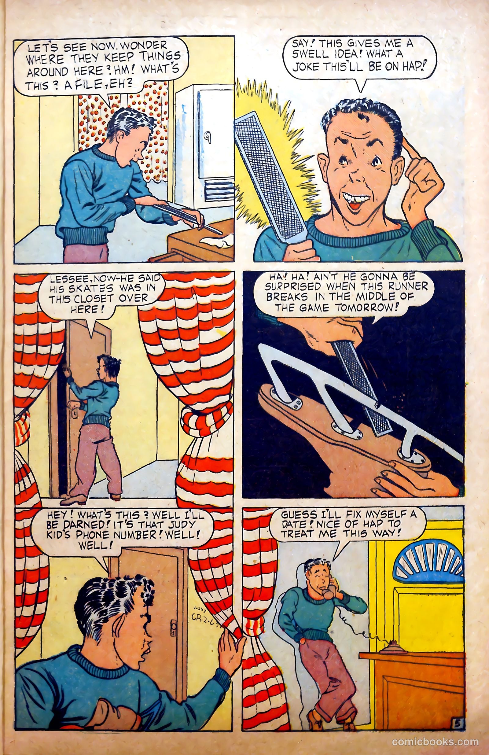 Hap Hazard Comics #3 (1944) — page 7 of 52