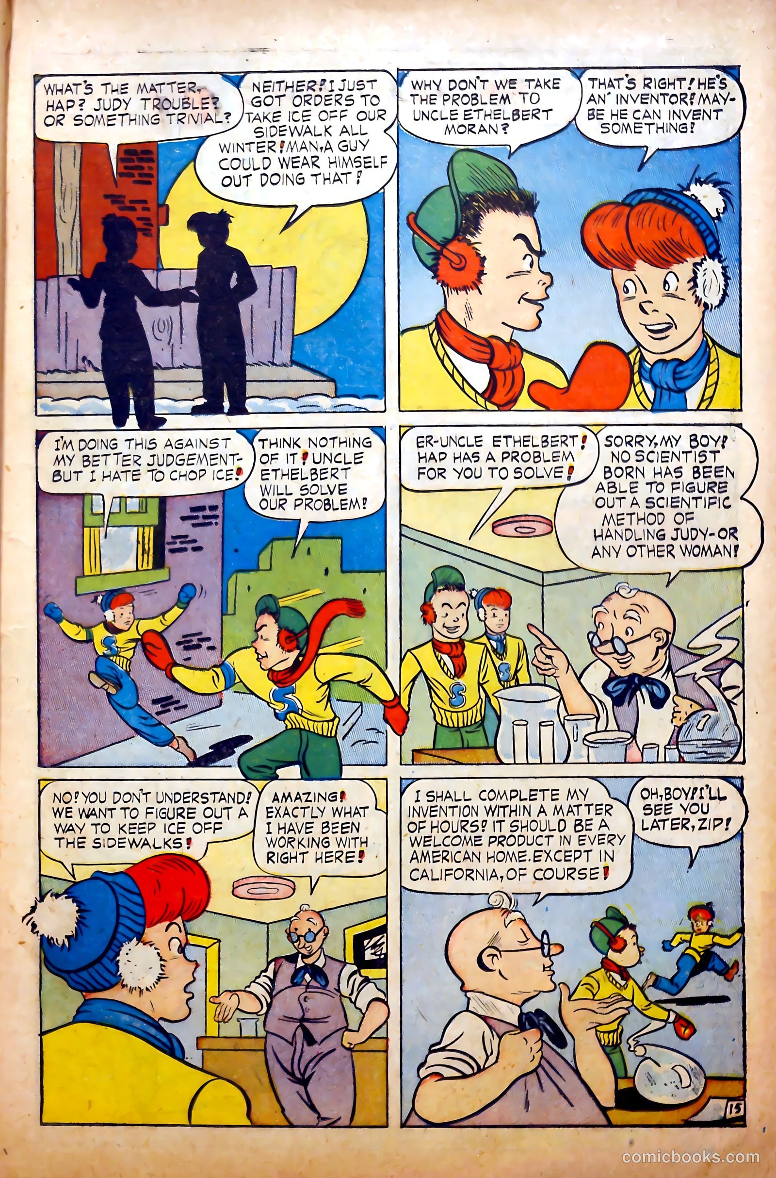Hap Hazard Comics #3 (1944) — page 17 of 52