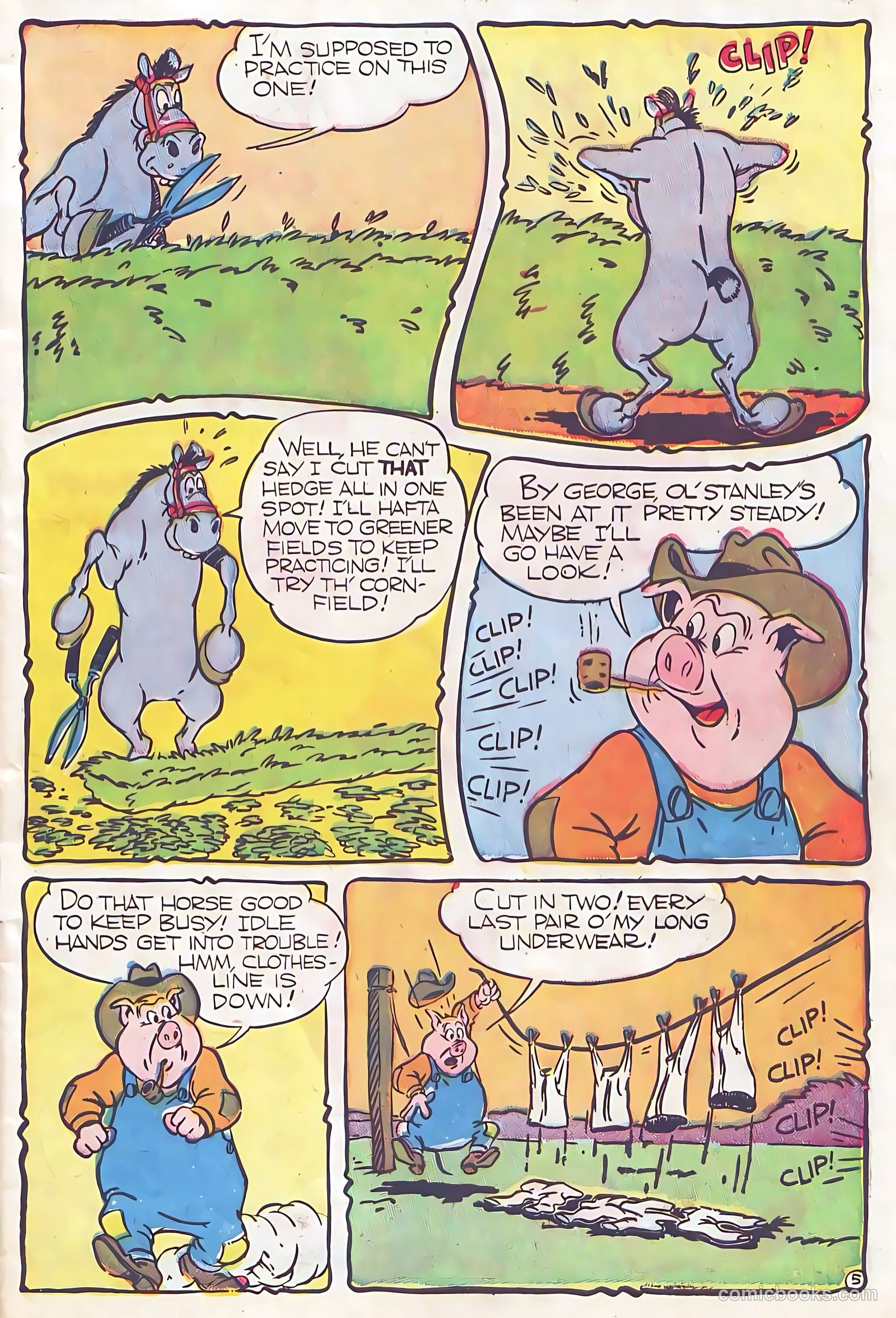 Happy Comics #18 (1947, Animated Cartoons, Inc.) — page 7 of 52