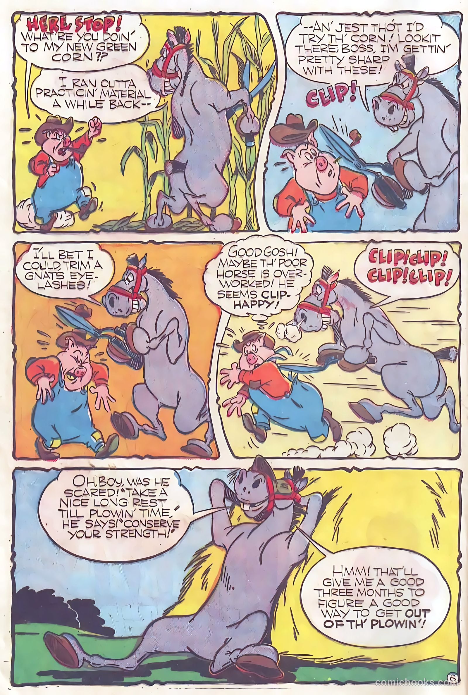 Happy Comics #18 (1947, Animated Cartoons, Inc.) — page 8 of 52