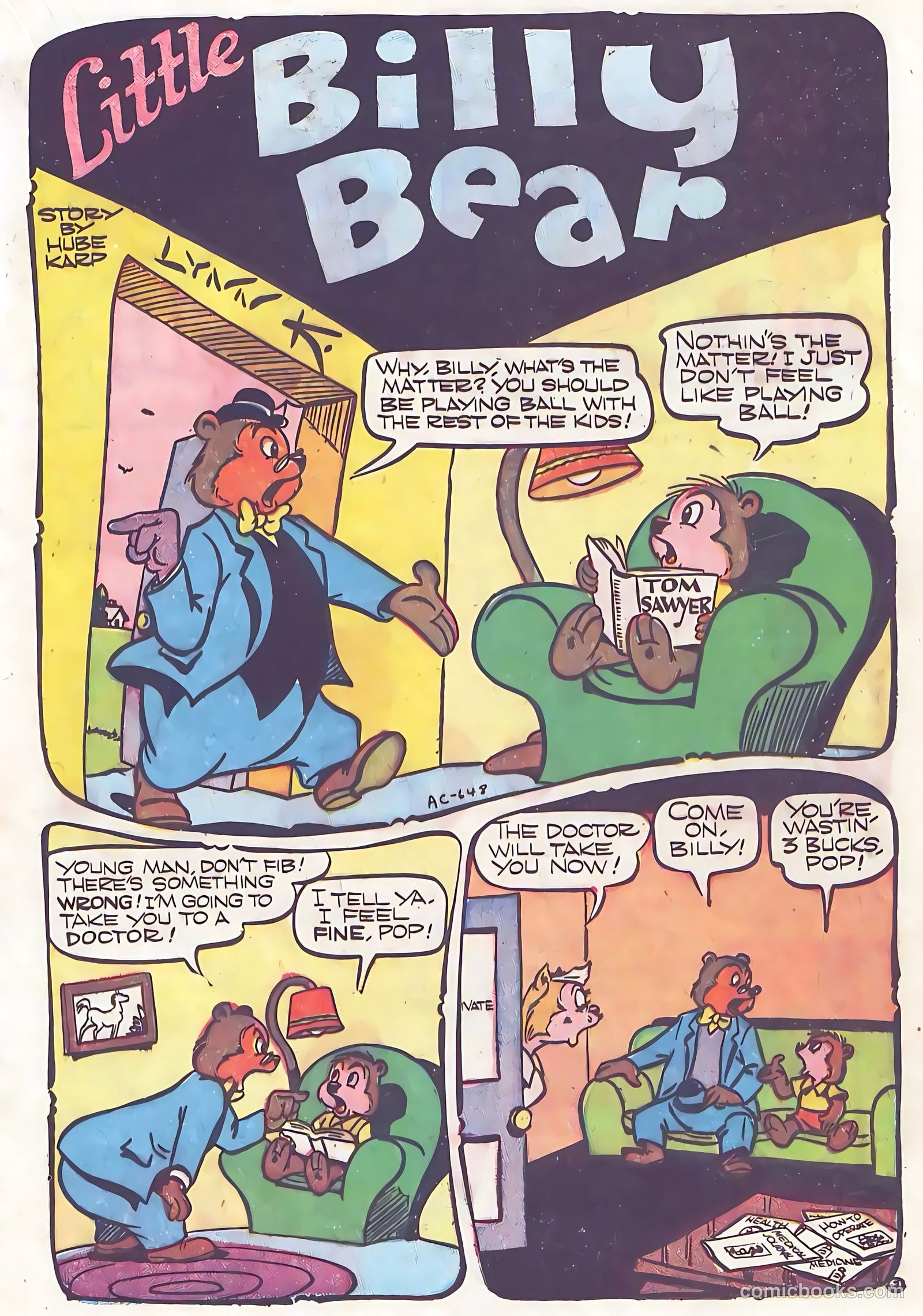 Happy Comics #18 (1947, Animated Cartoons, Inc.) — page 25 of 52