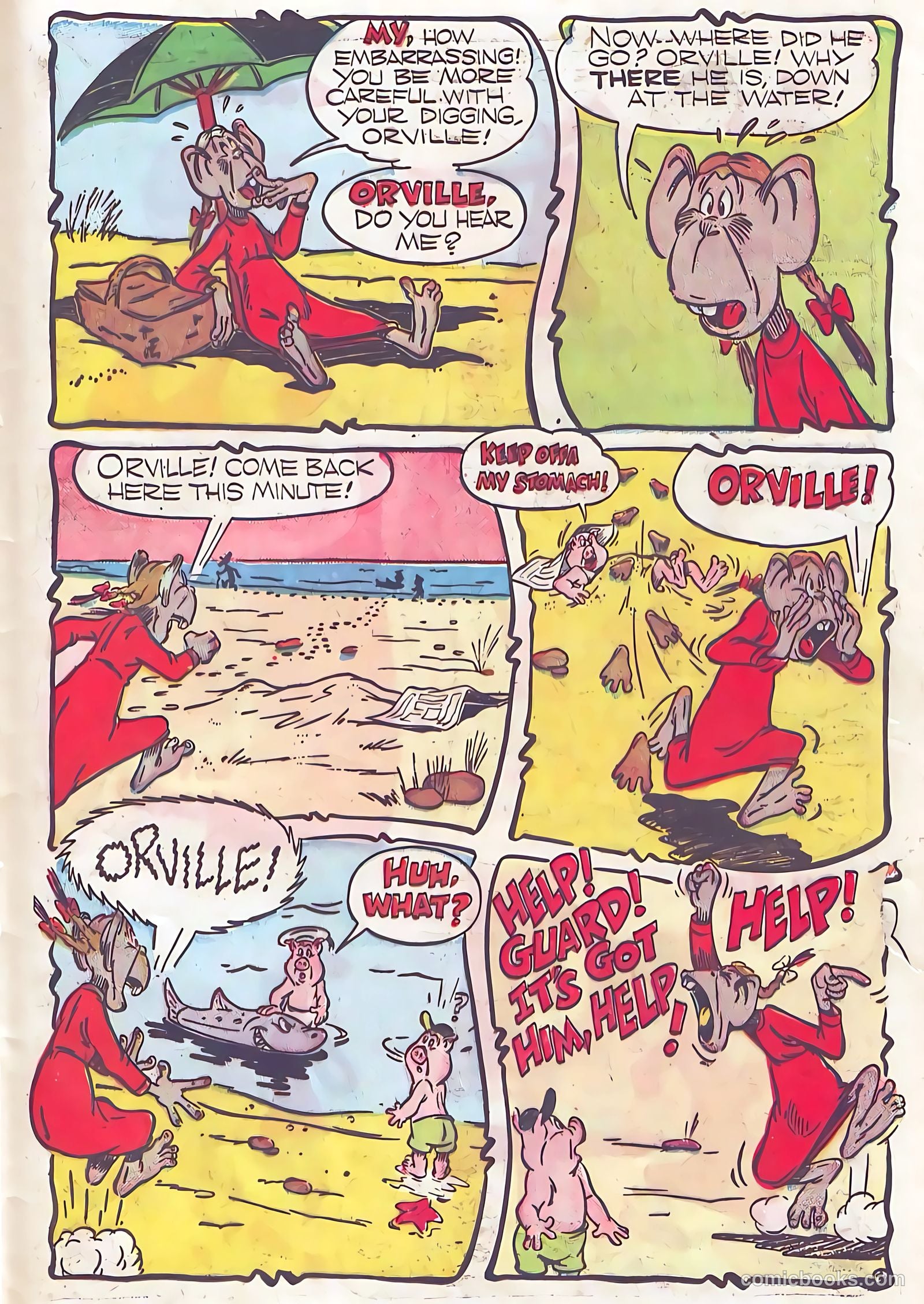 Happy Comics #18 (1947, Animated Cartoons, Inc.) — page 37 of 52