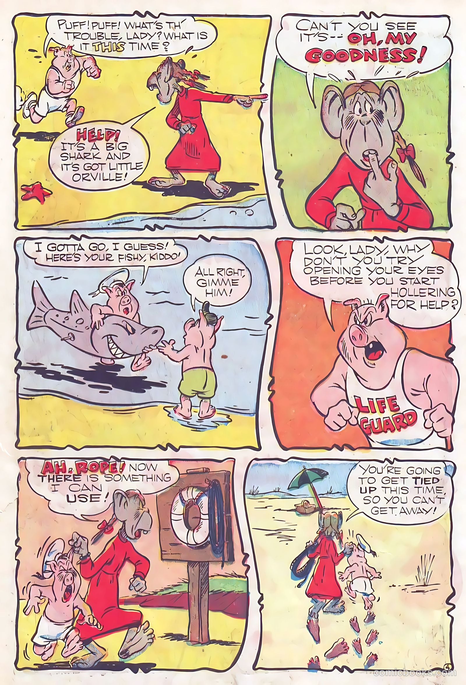 Happy Comics #18 (1947, Animated Cartoons, Inc.) — page 38 of 52