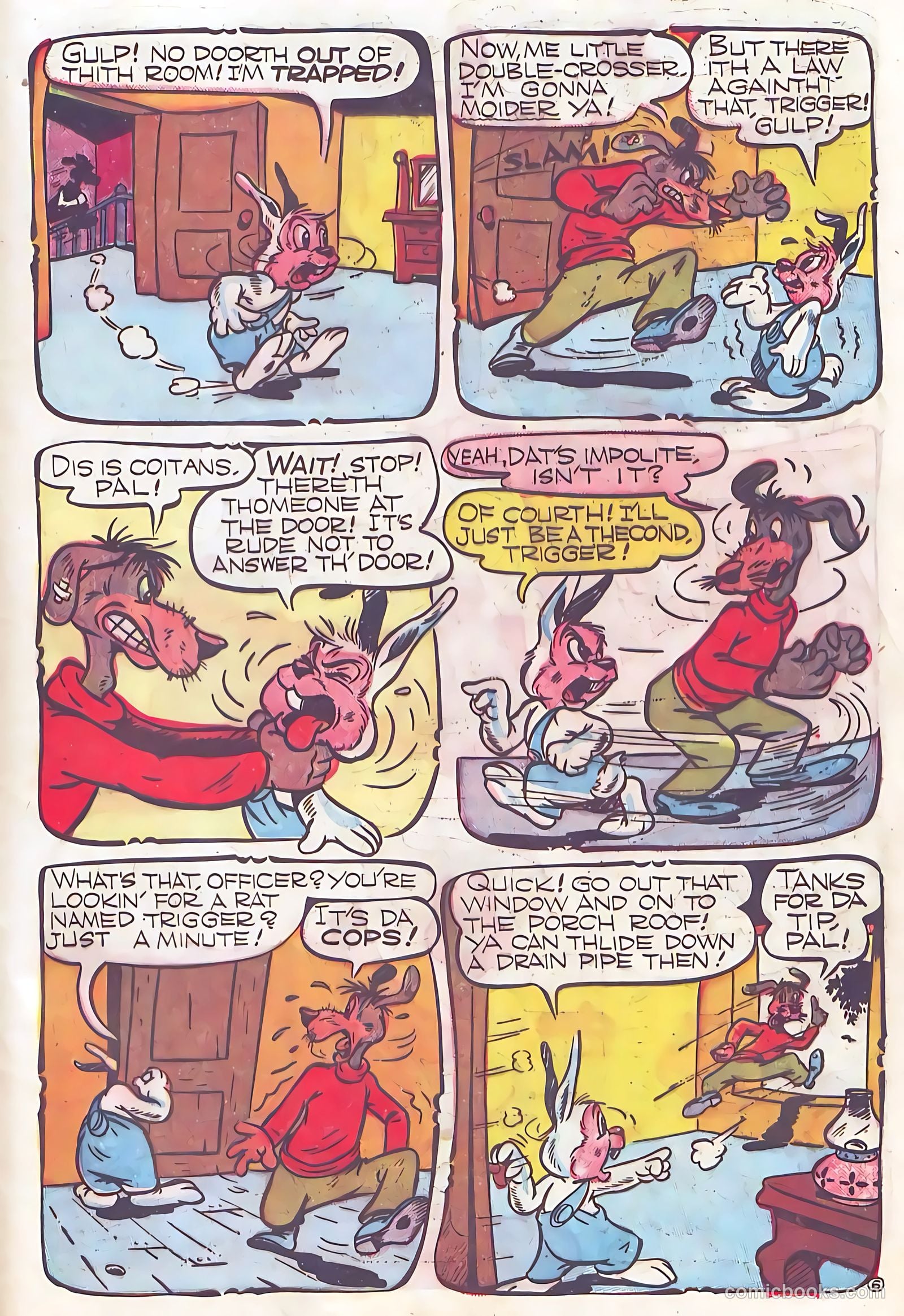 Happy Comics #18 (1947, Animated Cartoons, Inc.) — page 49 of 52