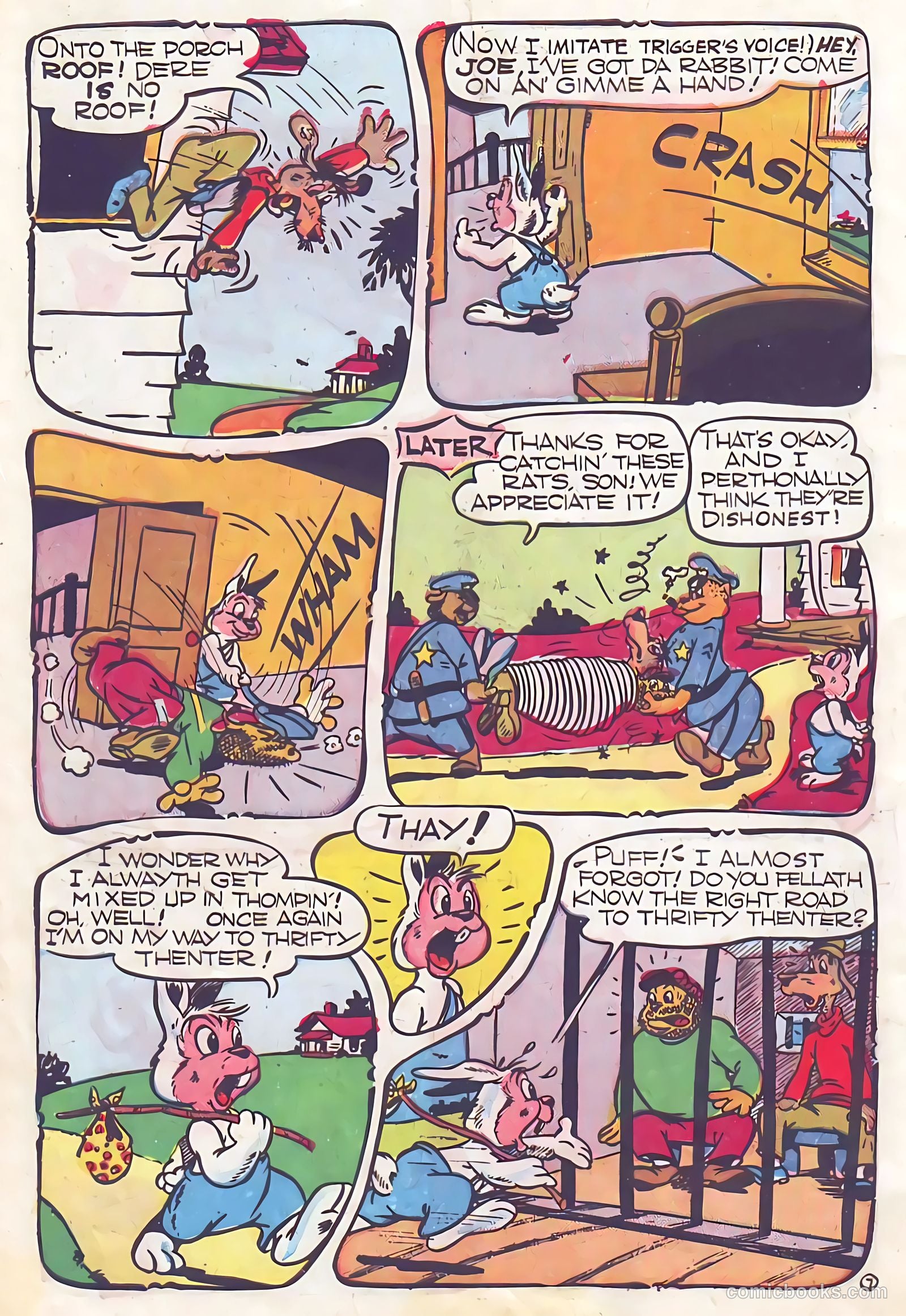 Happy Comics #18 (1947, Animated Cartoons, Inc.) — page 50 of 52