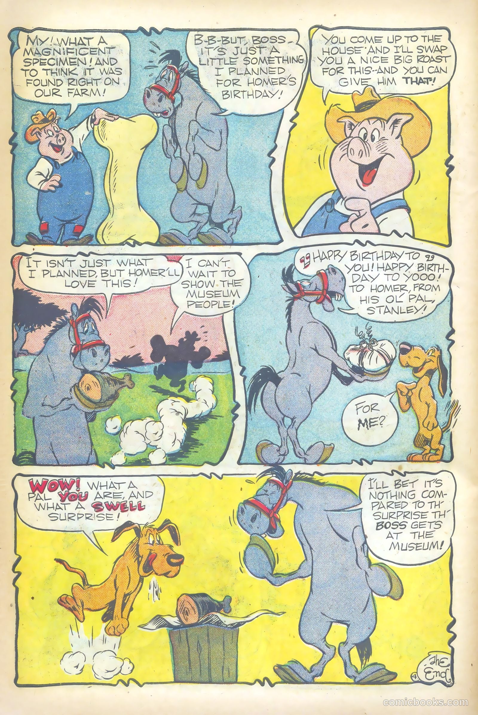 Happy Comics #26 (1948) — page 40 of 40
