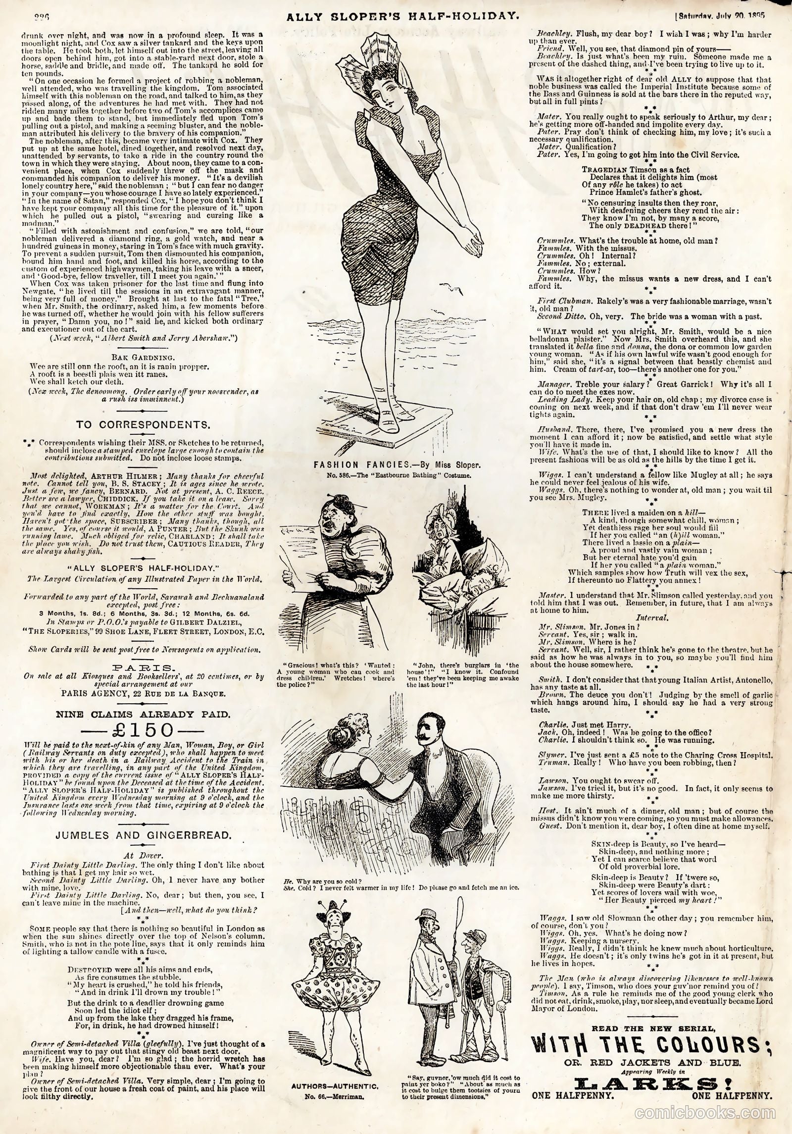 Ally Sloper's Half Holiday #586 (1898) — page 2