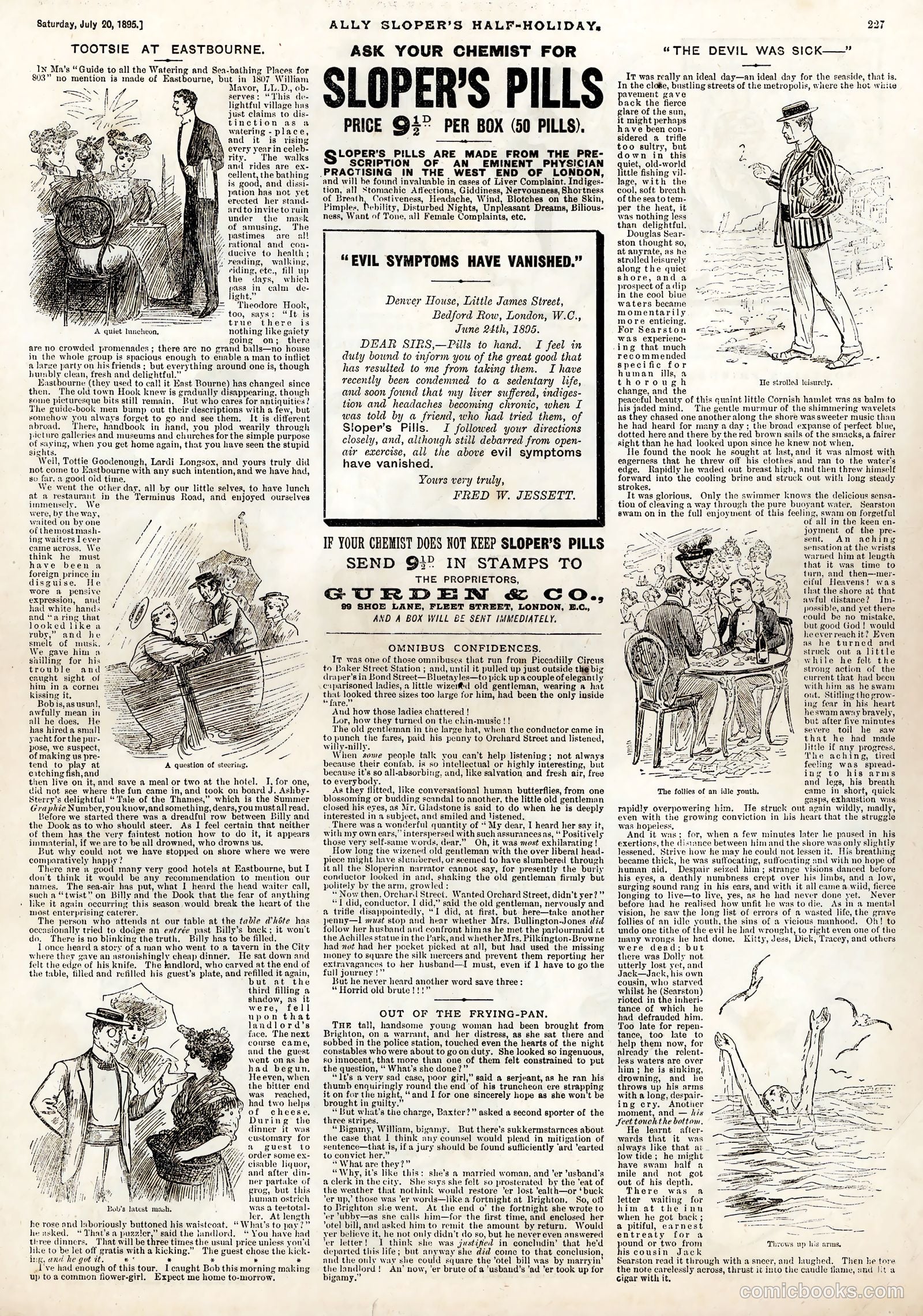 Ally Sloper's Half Holiday #586 (1898) — page 3