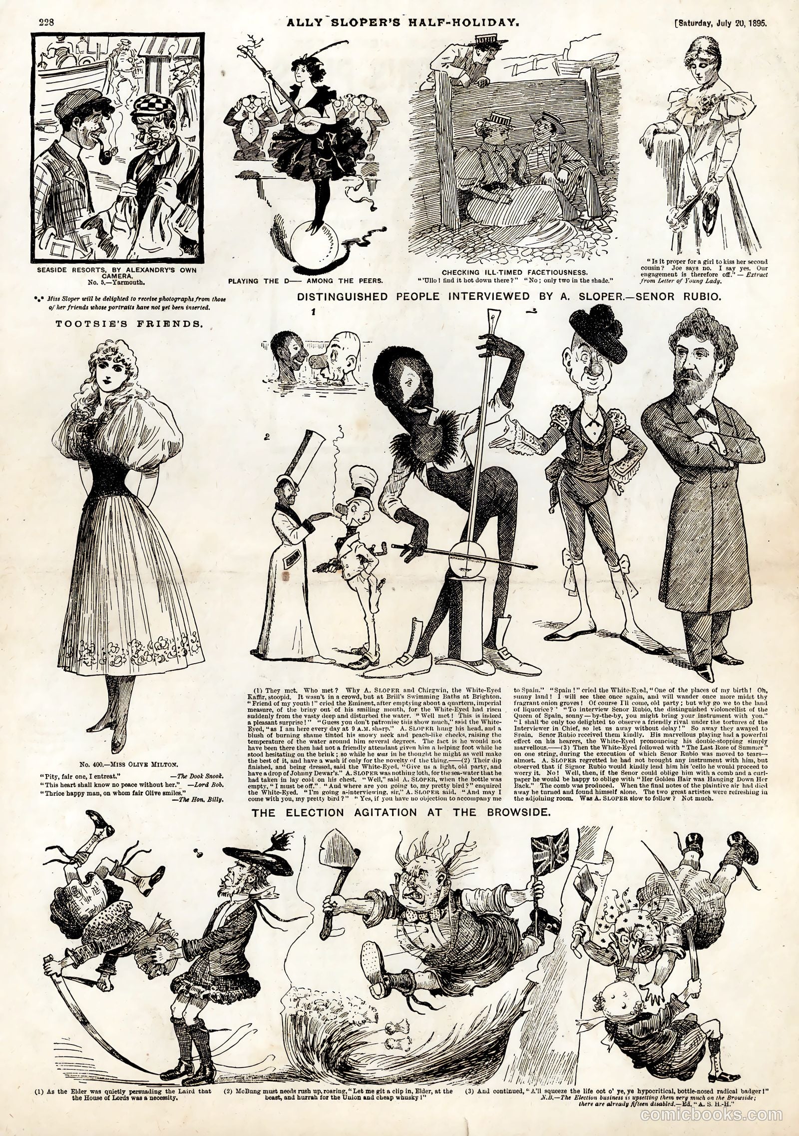 Ally Sloper's Half Holiday #586 (1898) — page 4