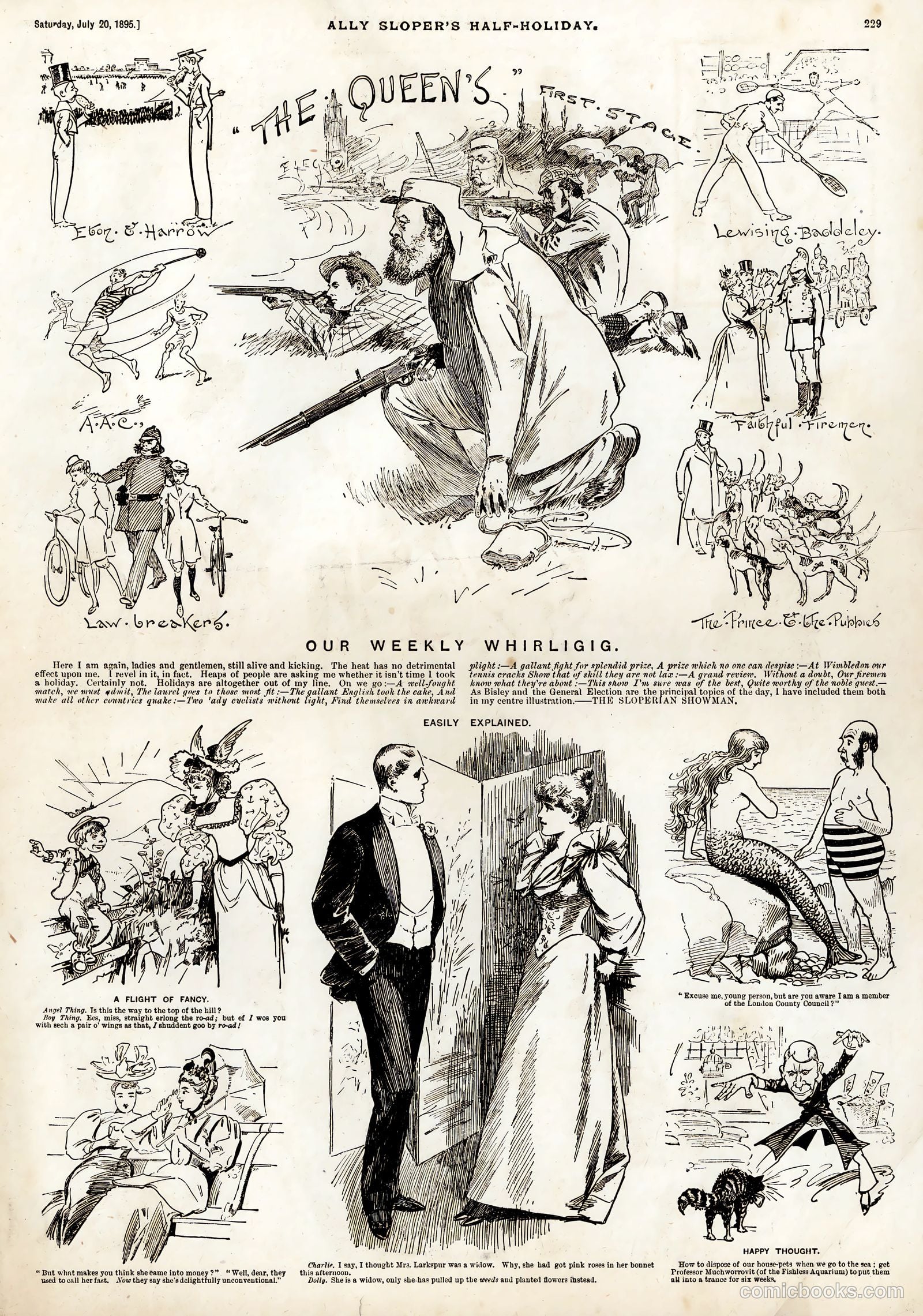 Ally Sloper's Half Holiday #586 (1898) — page 5
