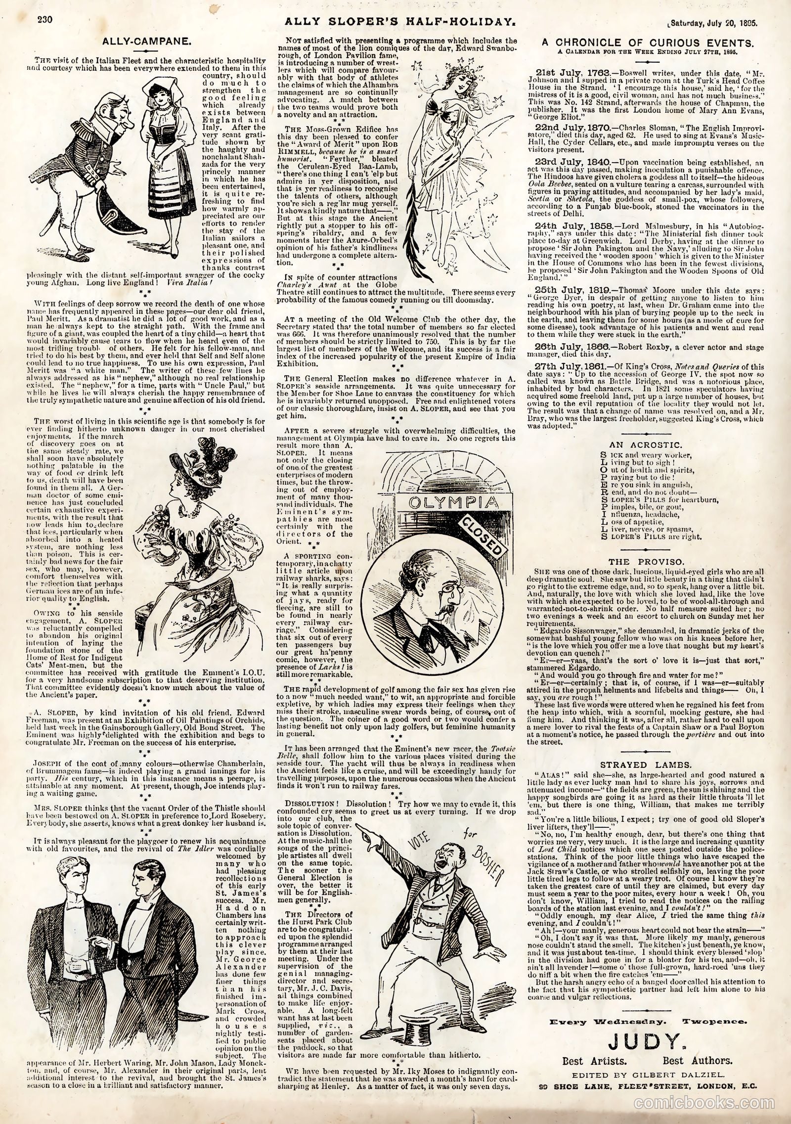 Ally Sloper's Half Holiday #586 (1898) — page 6