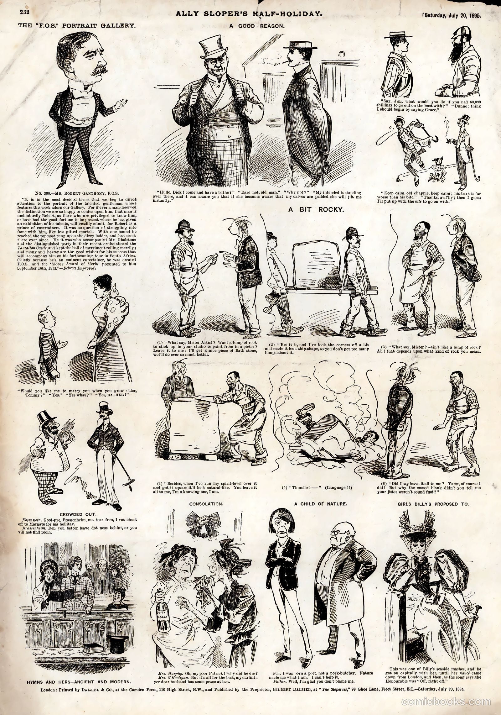 Ally Sloper's Half Holiday #586 (1898) — page 8