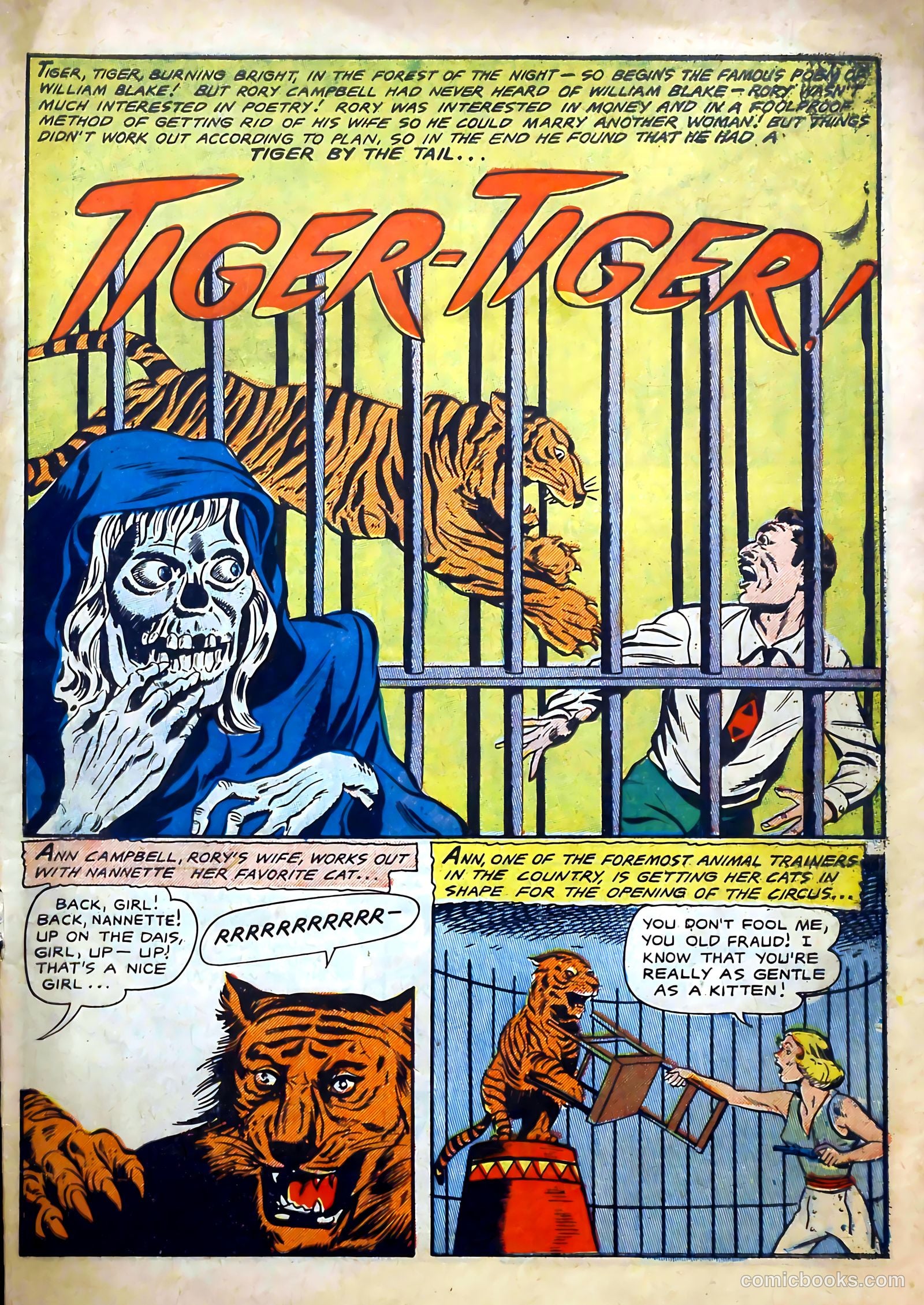 Haunted Thrills #18 (1954) — page 2 of 33
