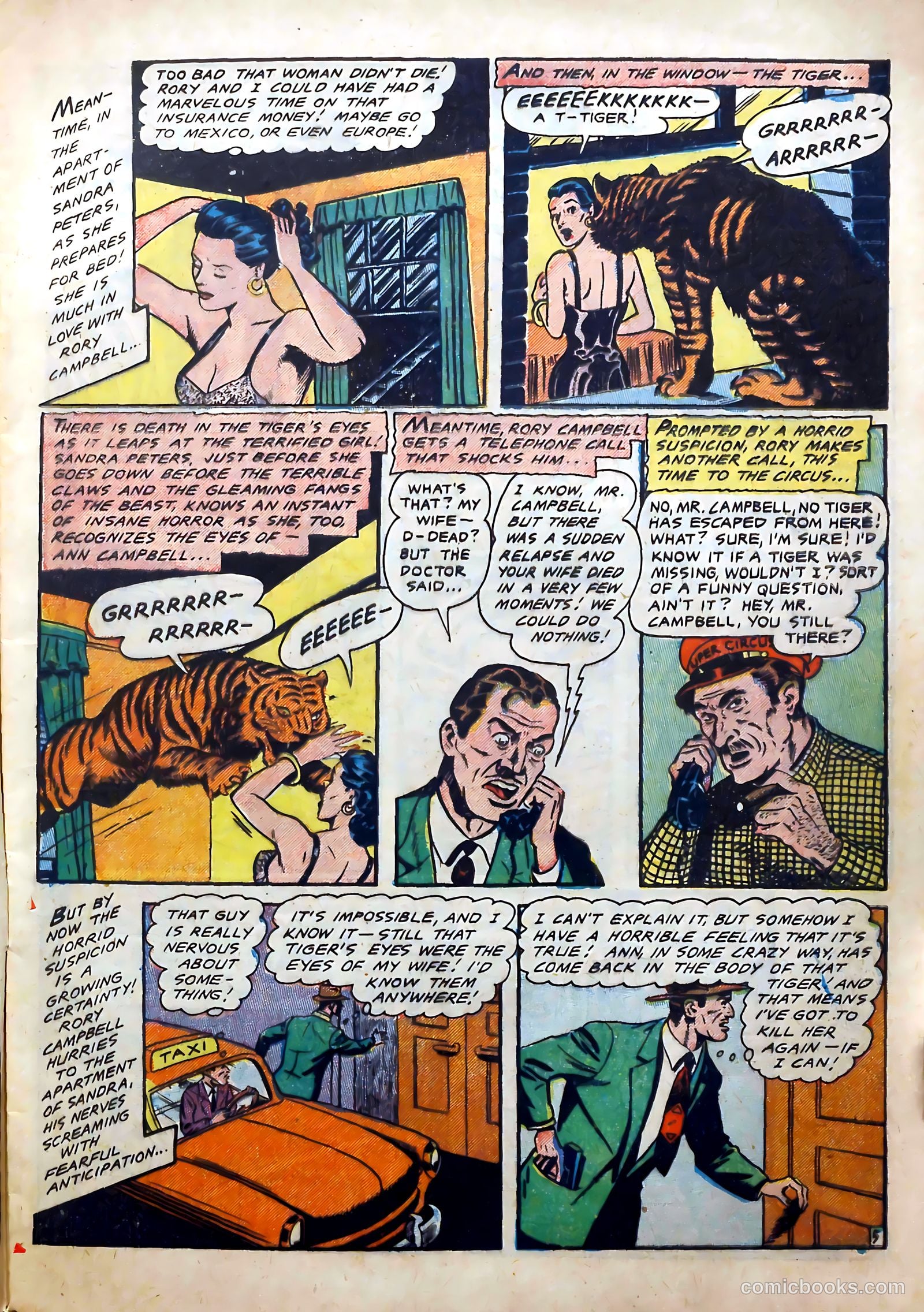 Haunted Thrills #18 (1954) — page 6 of 33