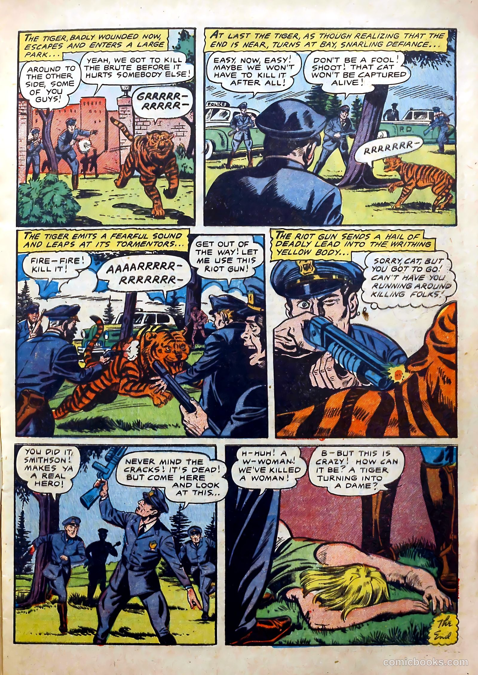 Haunted Thrills #18 (1954) — page 8 of 33