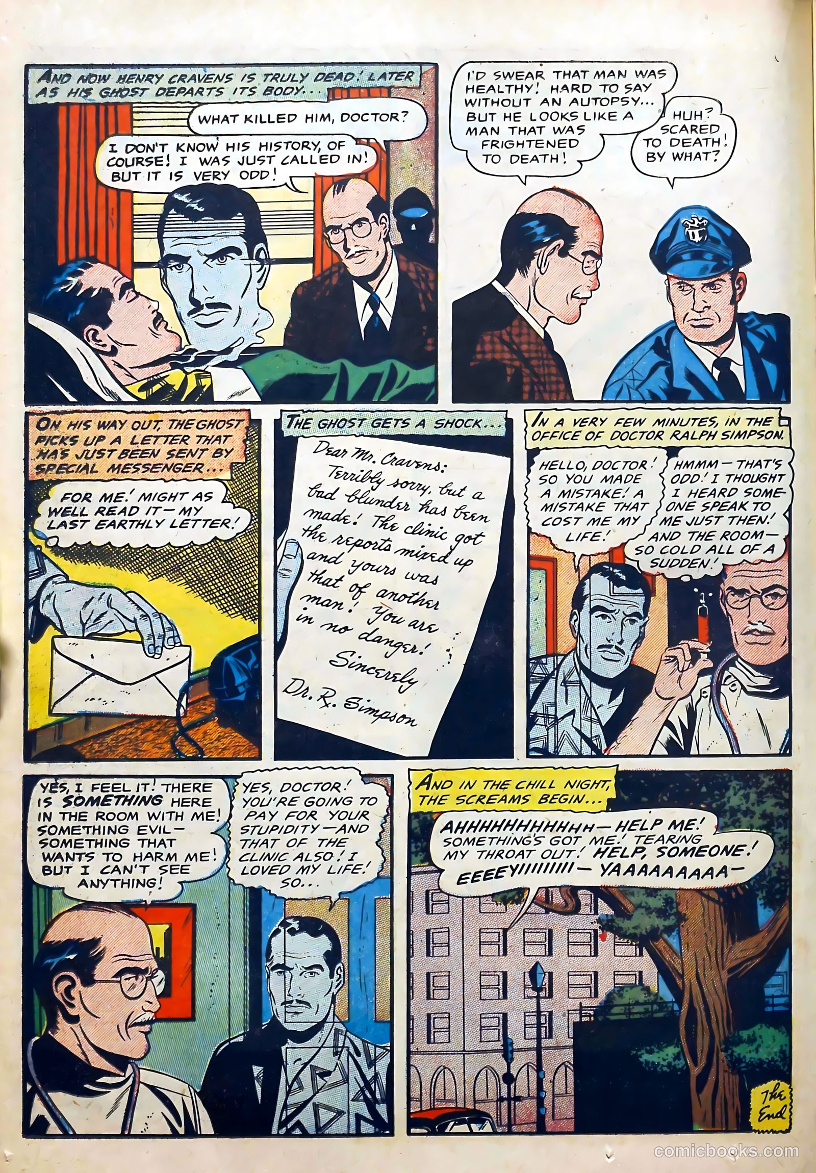 Haunted Thrills #18 (1954) — page 15 of 33
