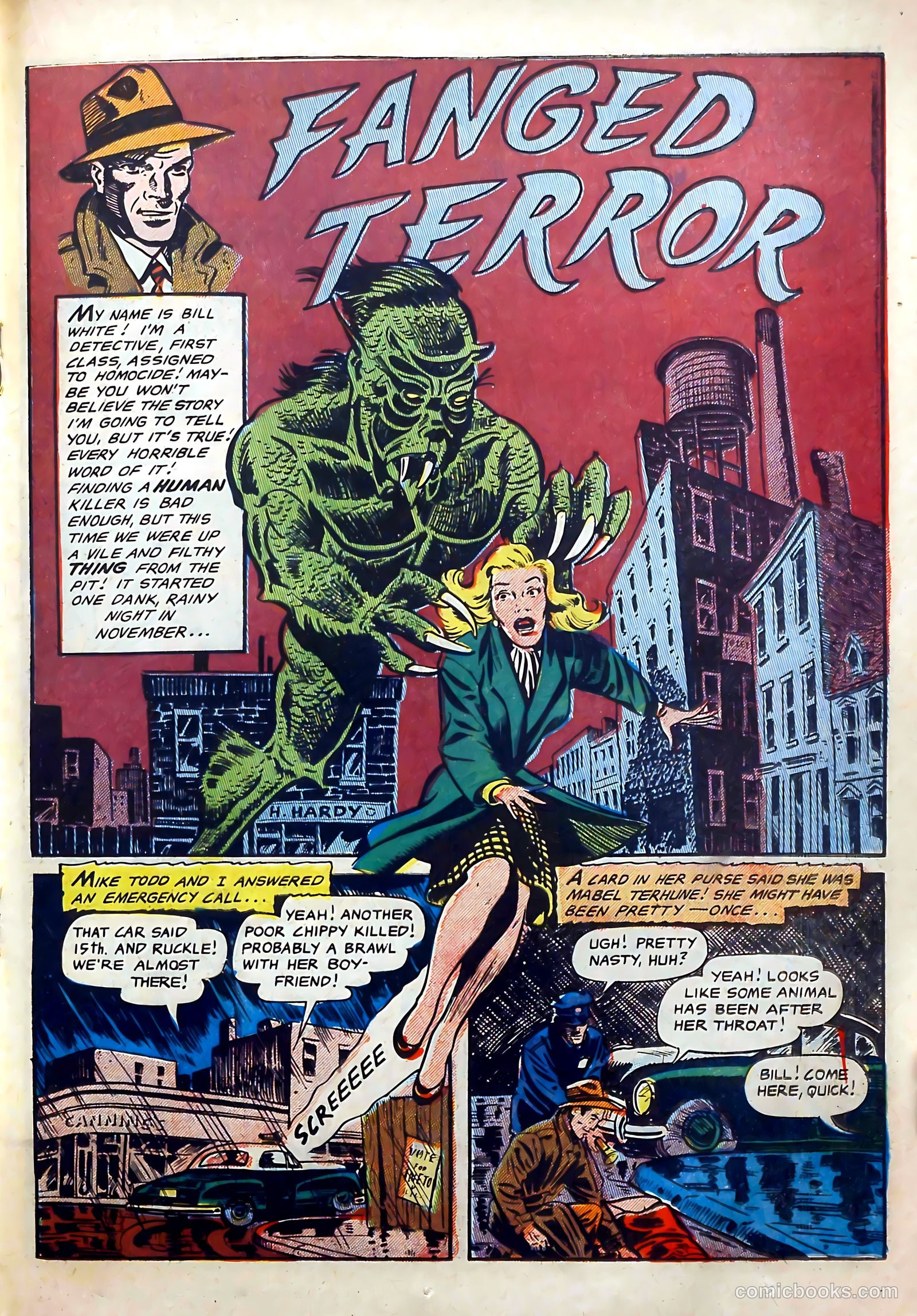 Haunted Thrills #18 (1954) — page 18 of 33