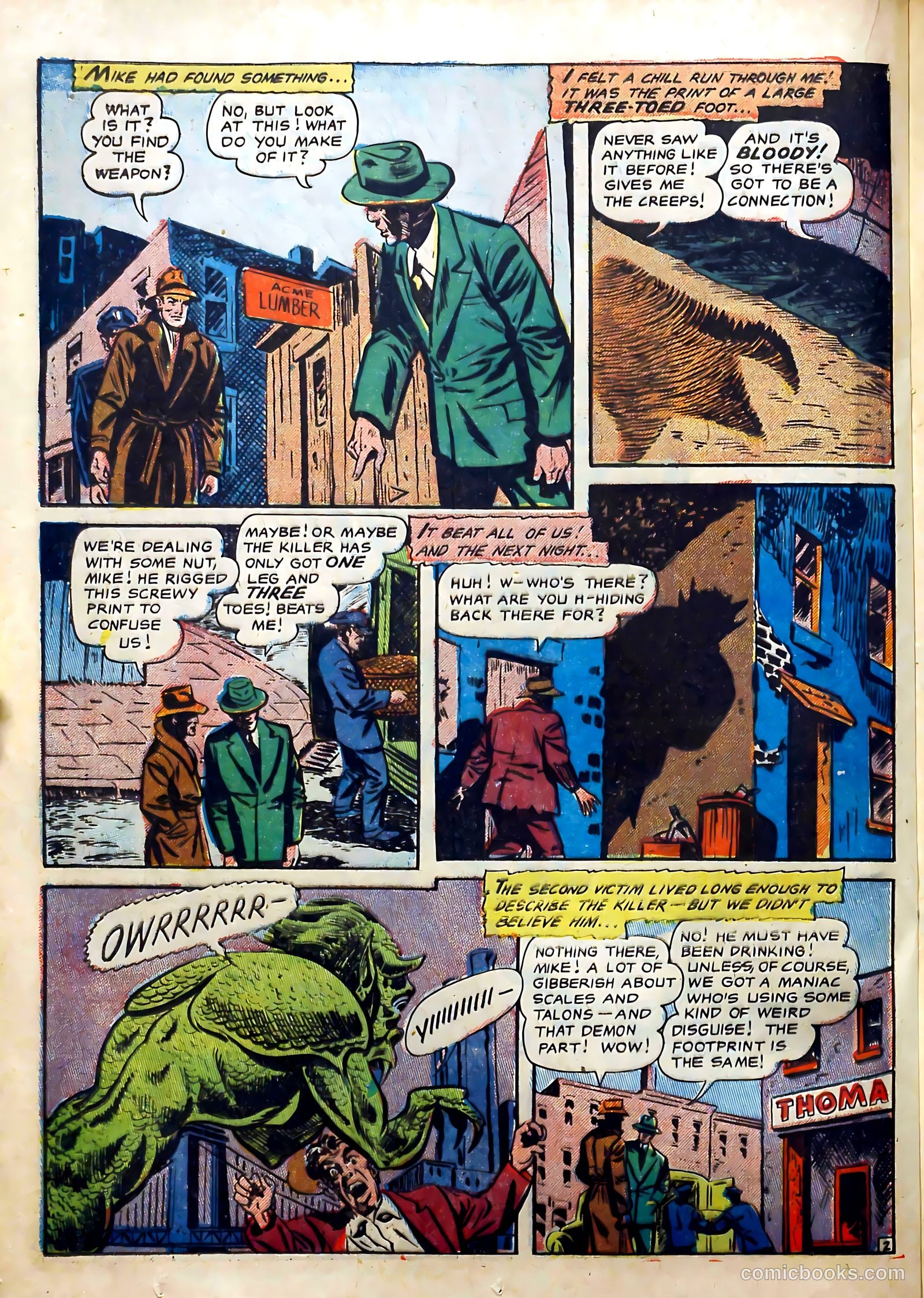 Haunted Thrills #18 (1954) — page 19 of 33