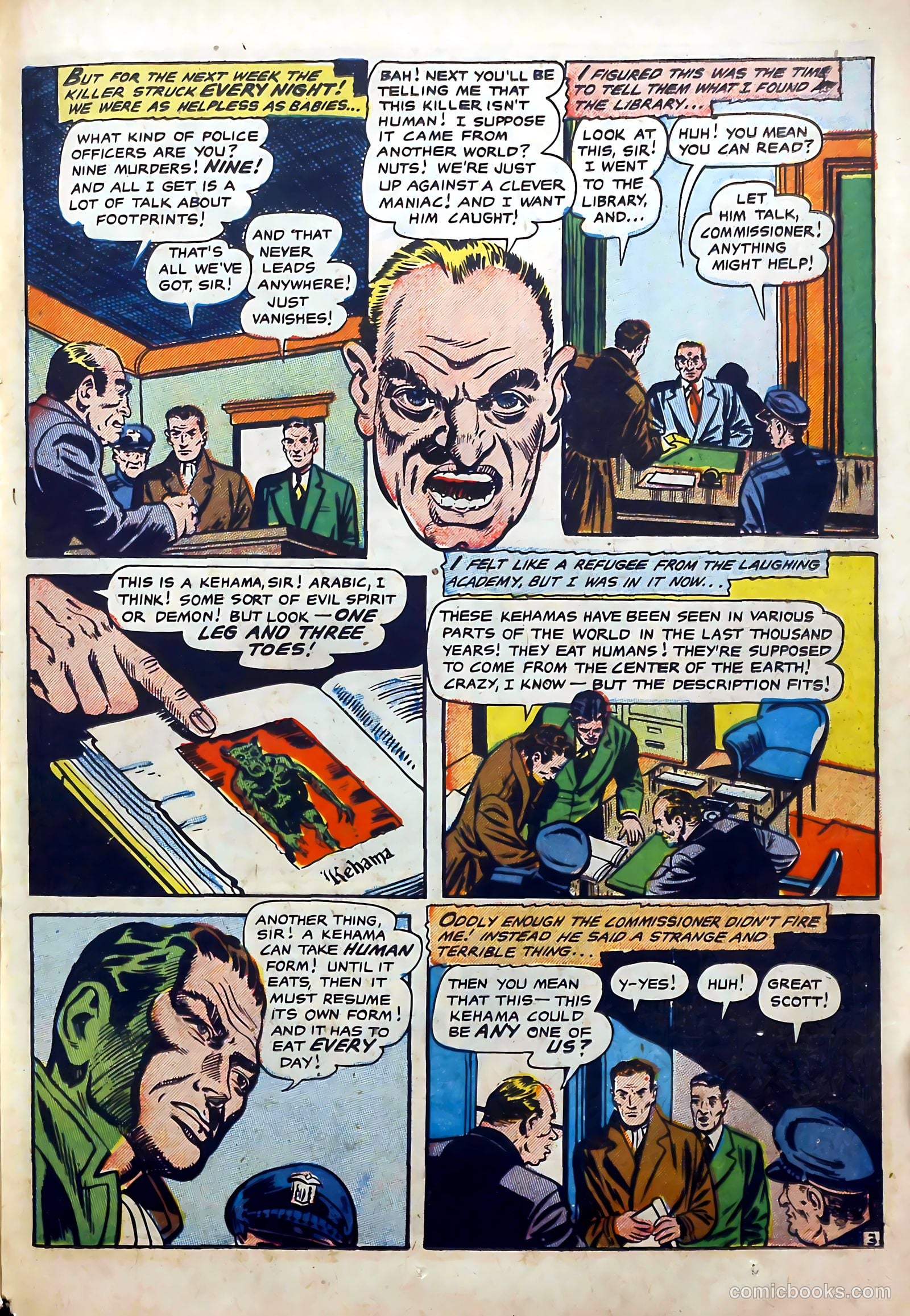 Haunted Thrills #18 (1954) — page 20 of 33