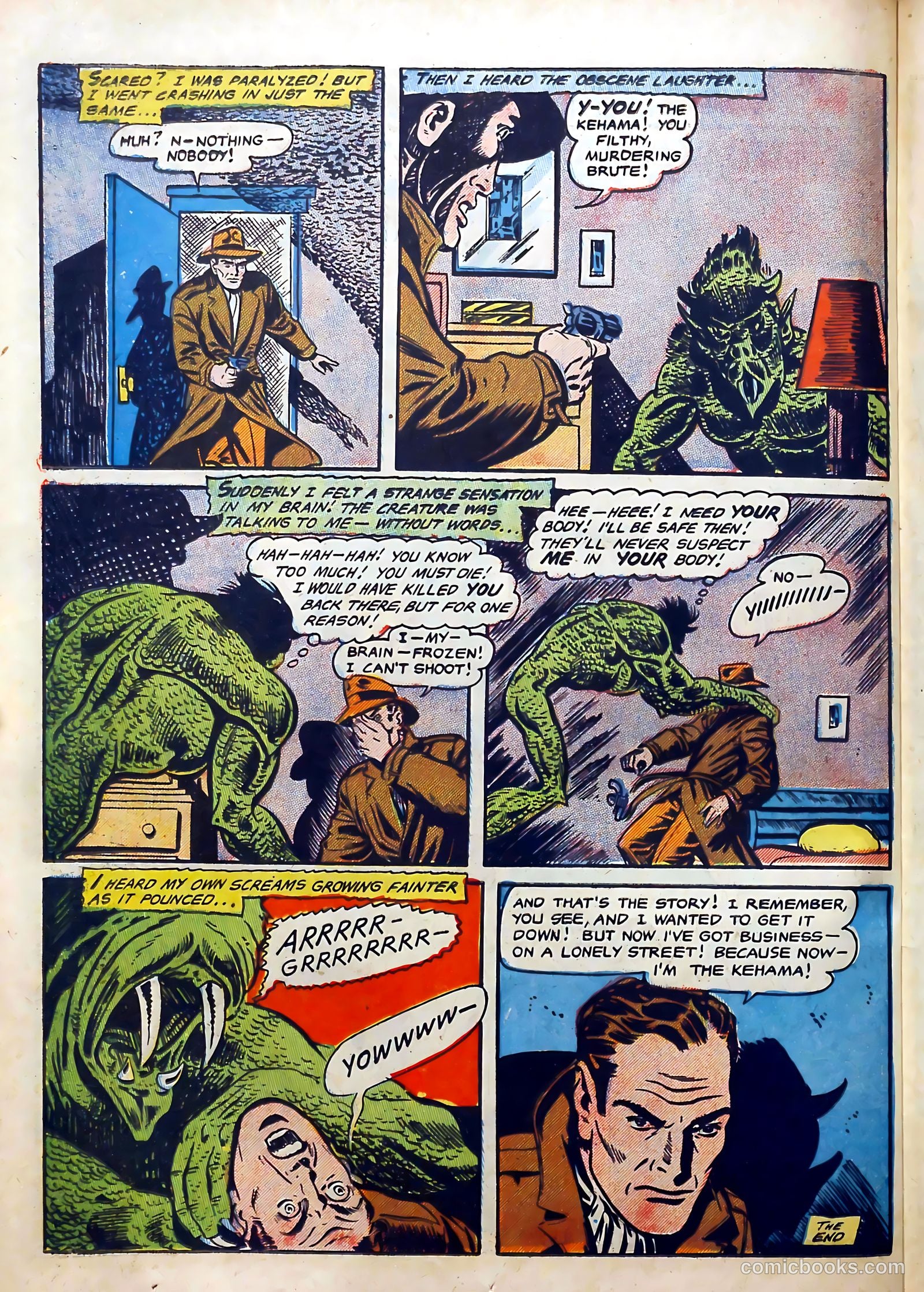 Haunted Thrills #18 (1954) — page 23 of 33