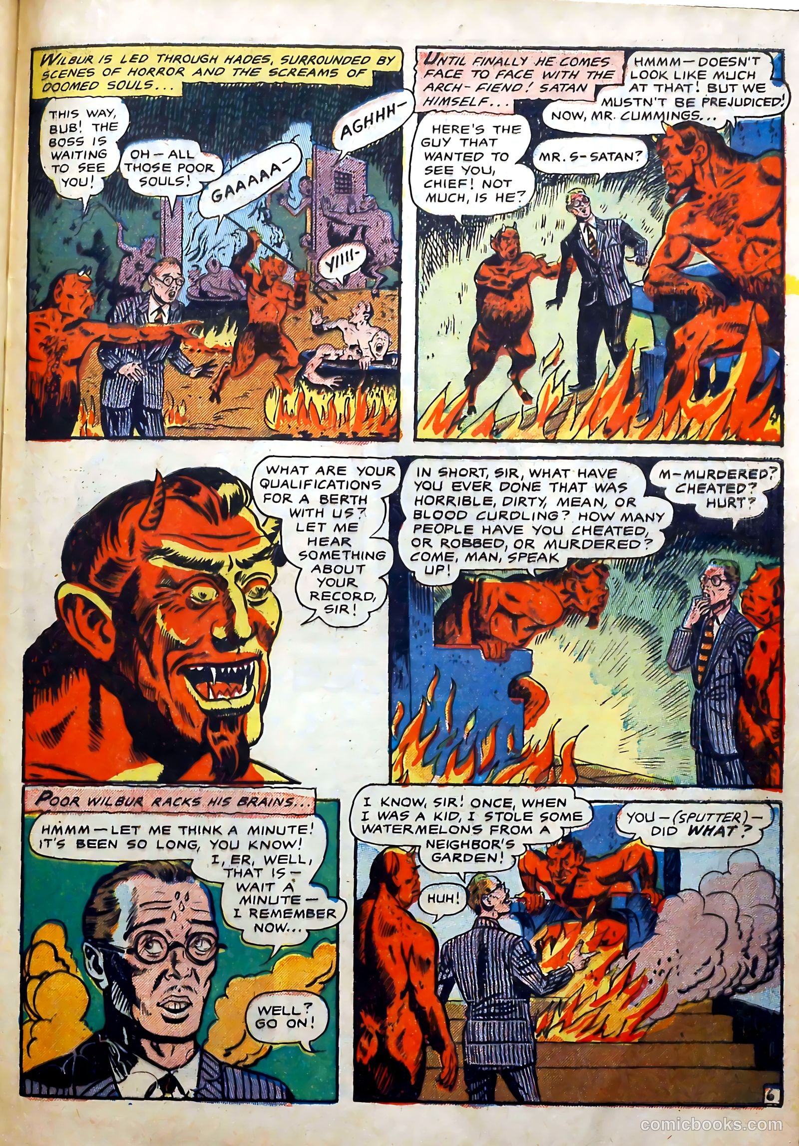 Haunted Thrills #18 (1954) — page 32 of 33