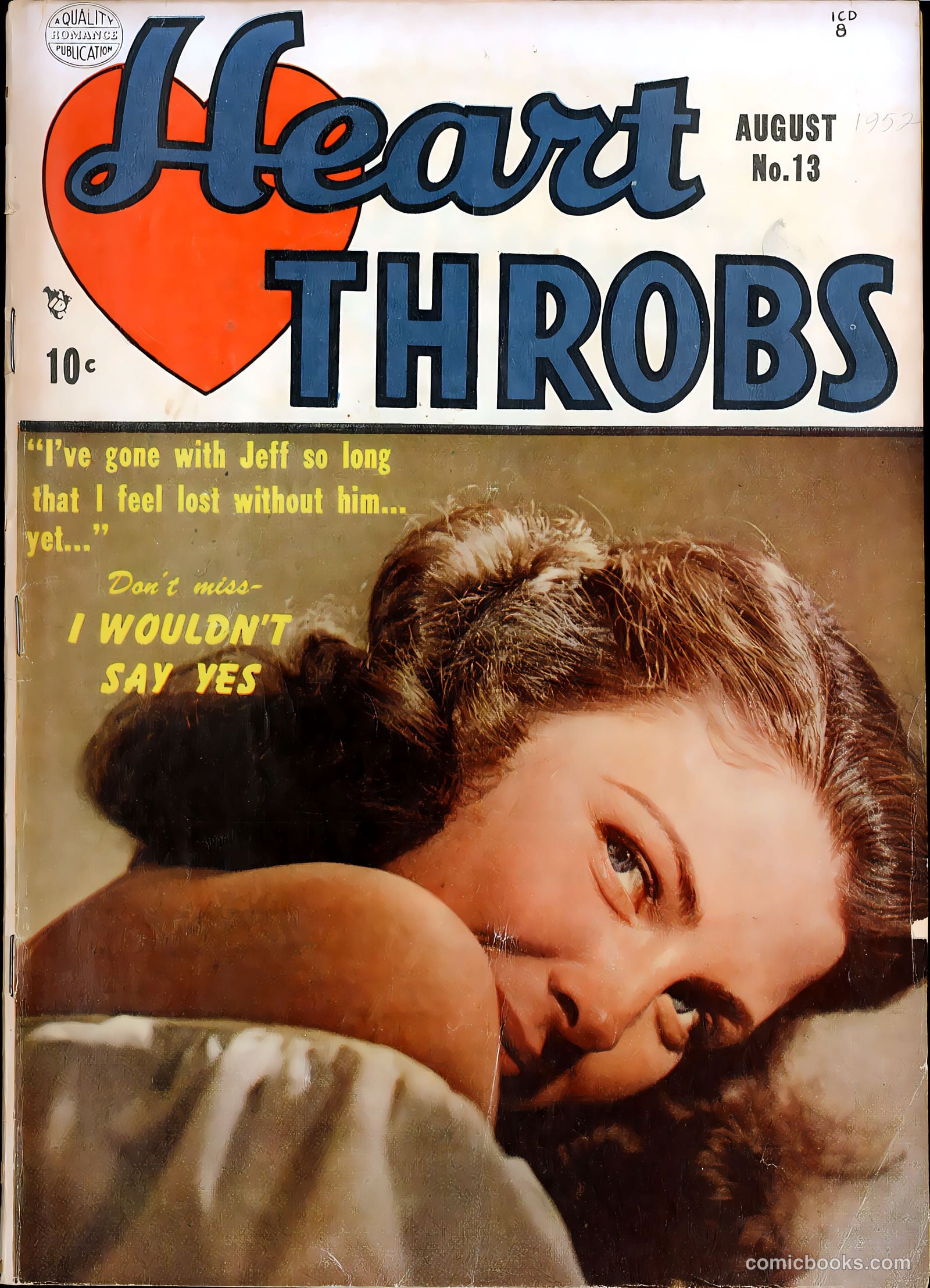 Heart Throbs #13 (1952) — page 1 of 36