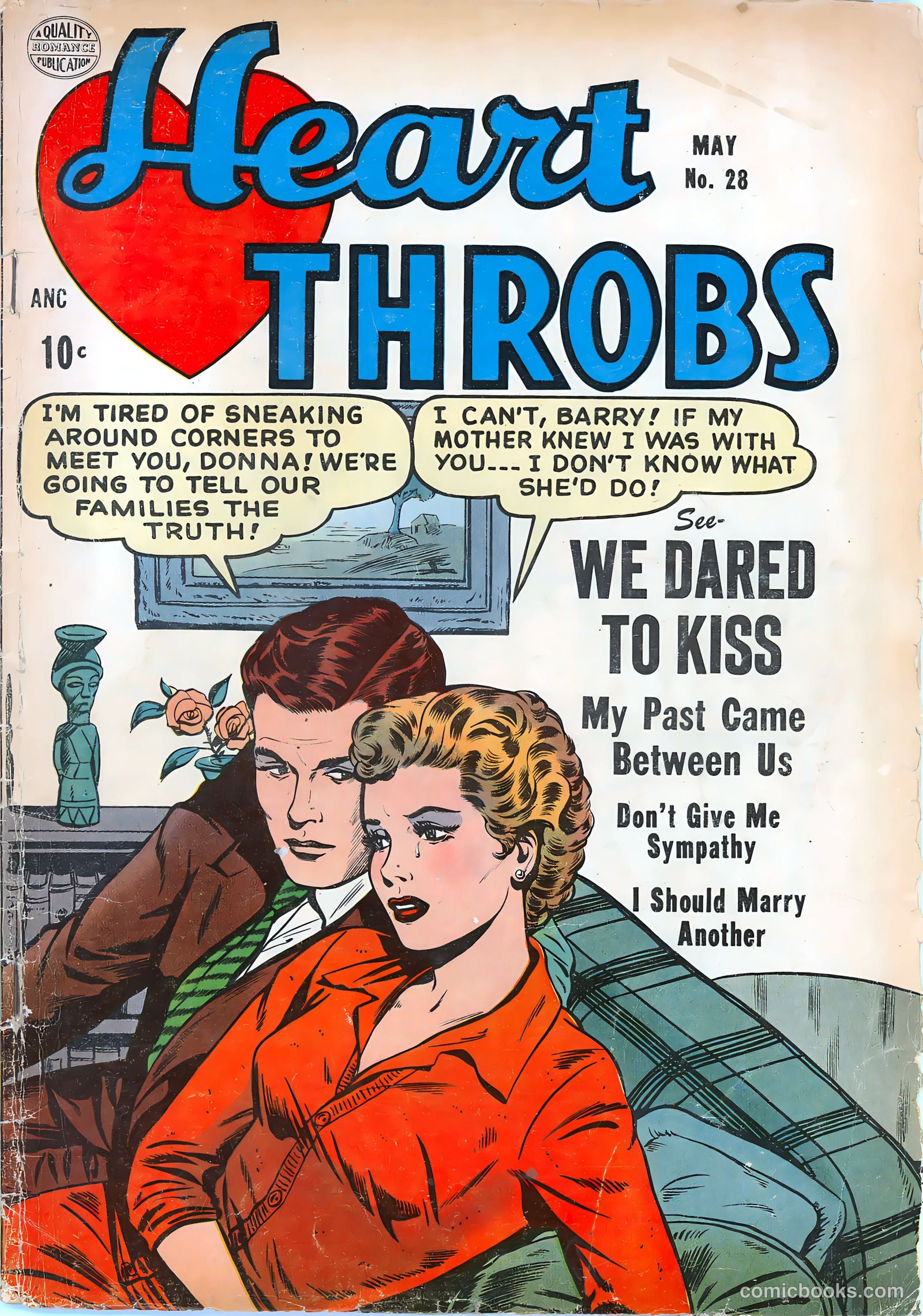 Heart Throbs #28 (1954) — page 1 of 37