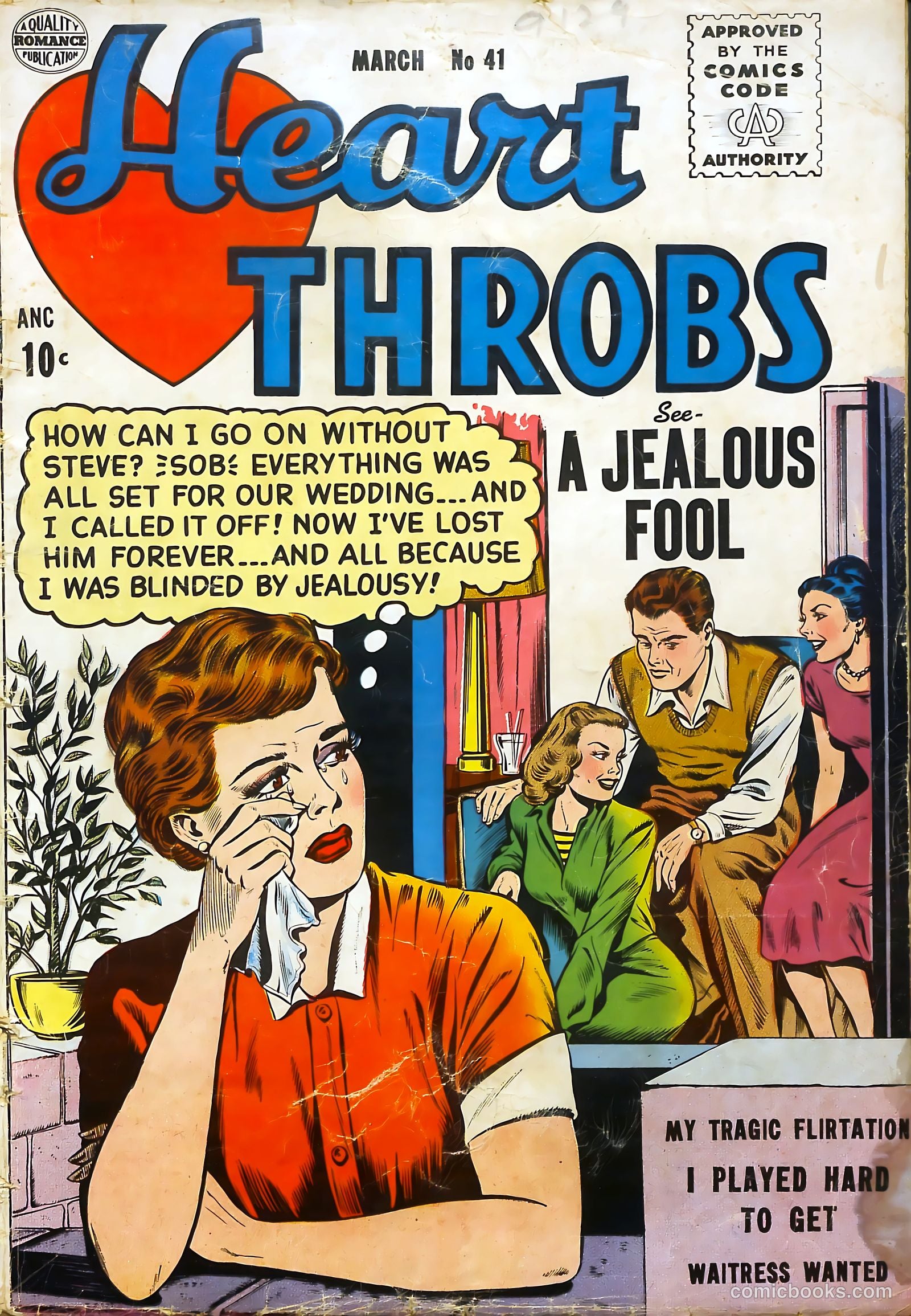 Heart Throbs #41 cover