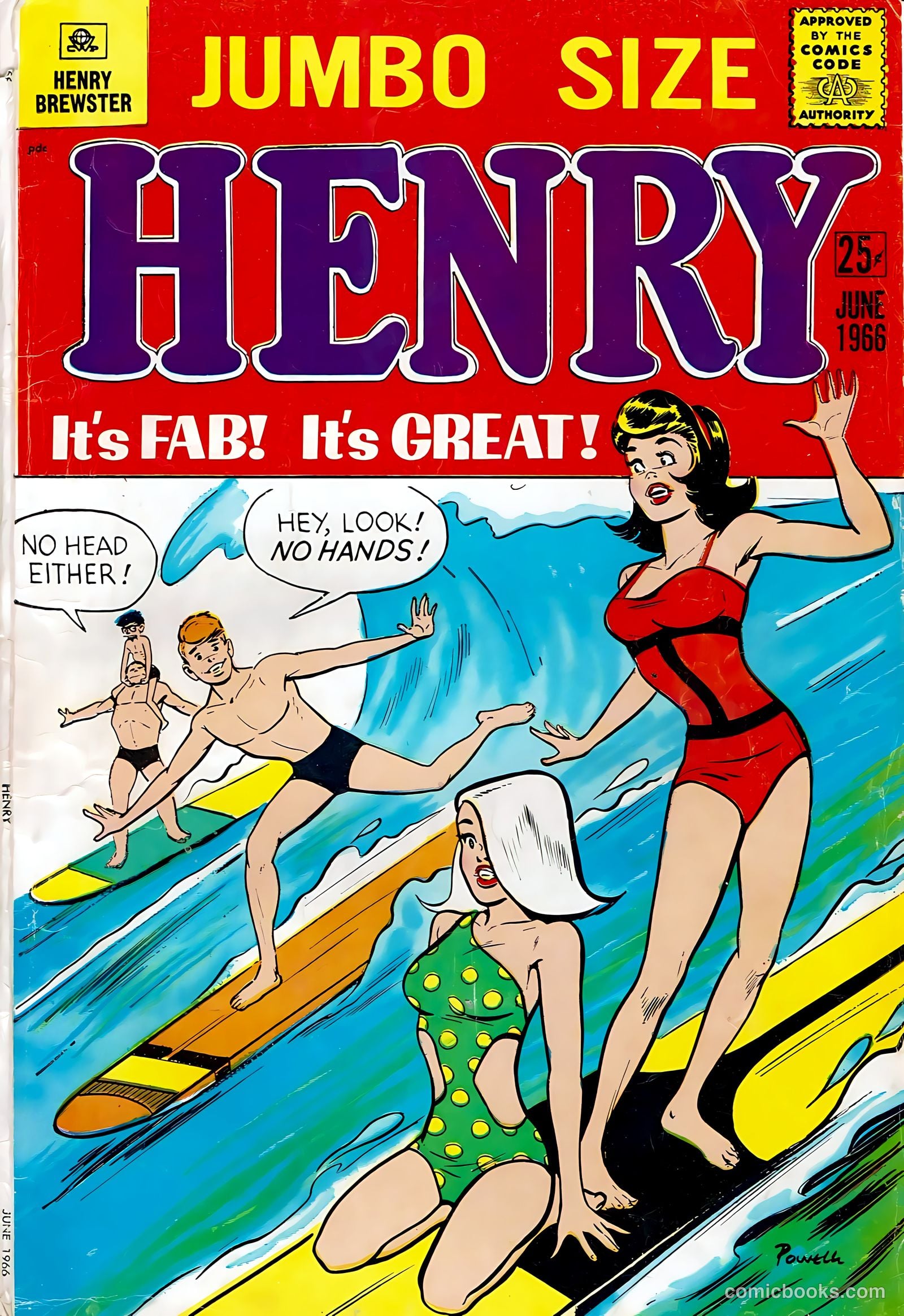 Henry Brewster #3 cover