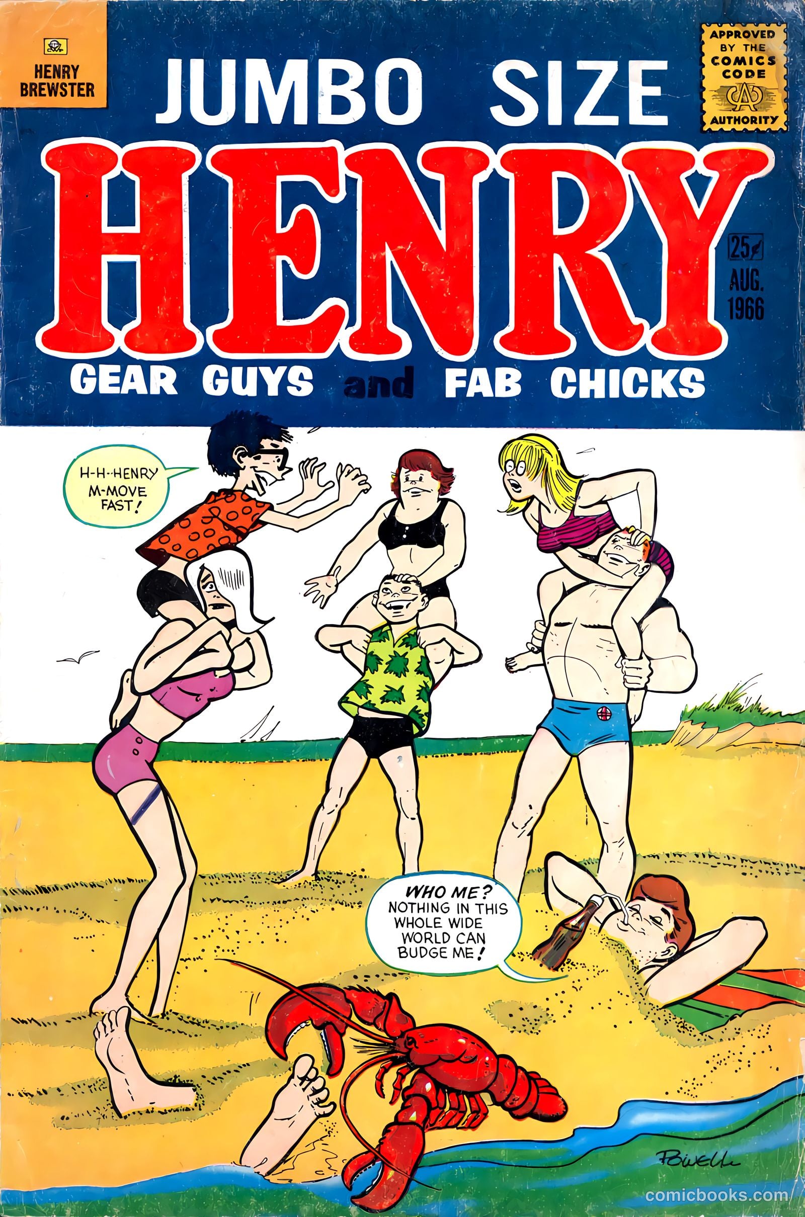 Henry Brewster #4 cover