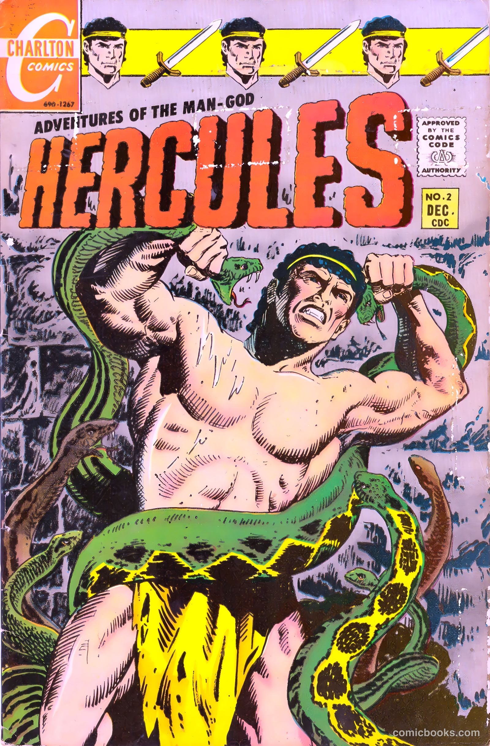 Hercules #2 cover