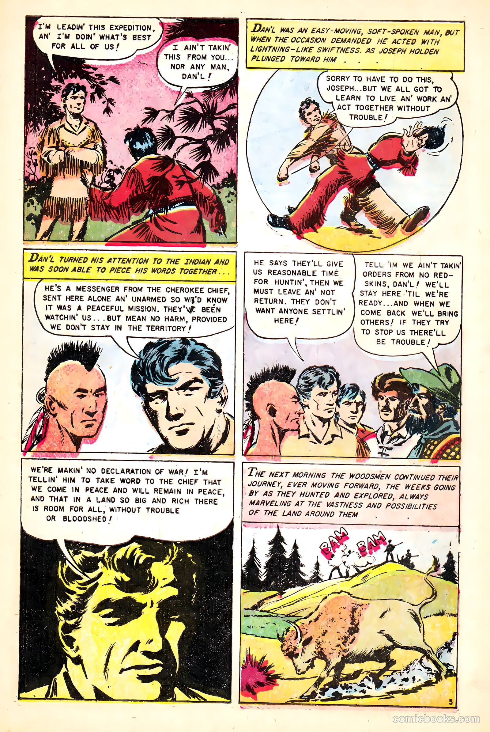 Heroes of the West #1 (1956) — page 7 of 36