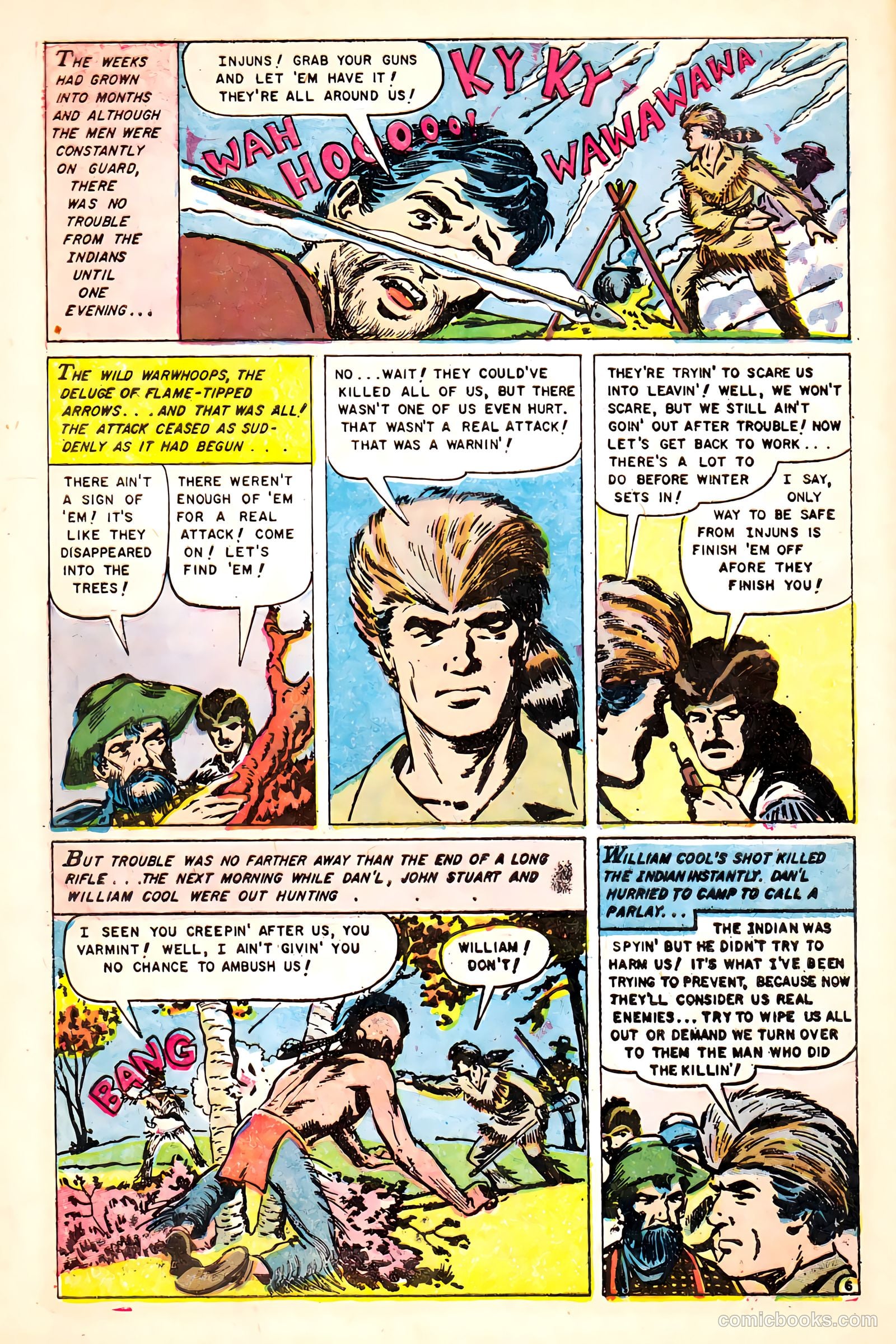 Heroes of the West #1 (1956) — page 8 of 36