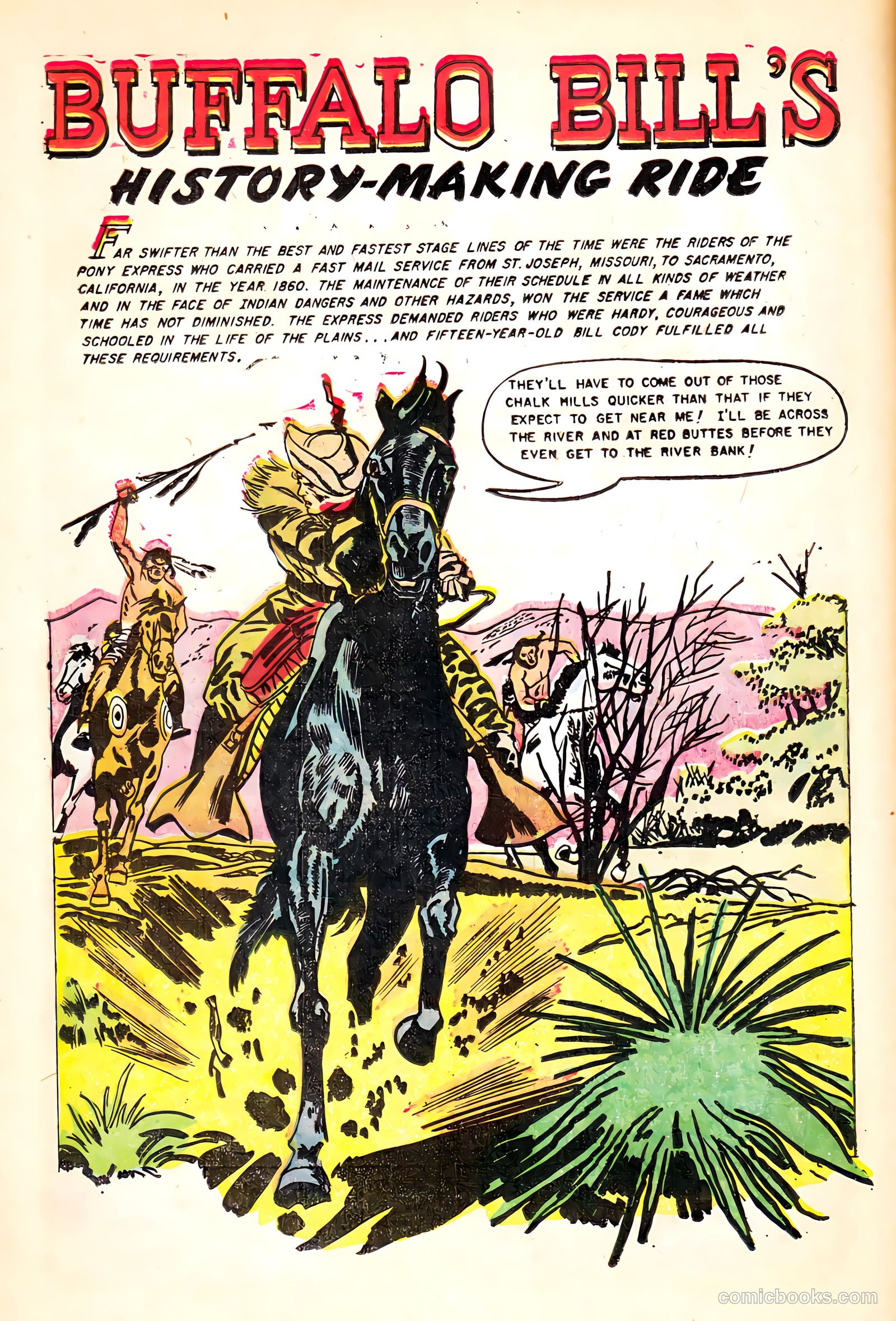 Heroes of the West #1 (1956) — page 14 of 36
