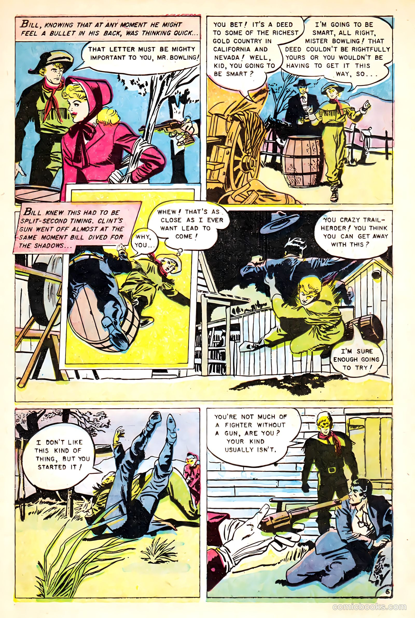 Heroes of the West #1 (1956) — page 19 of 36