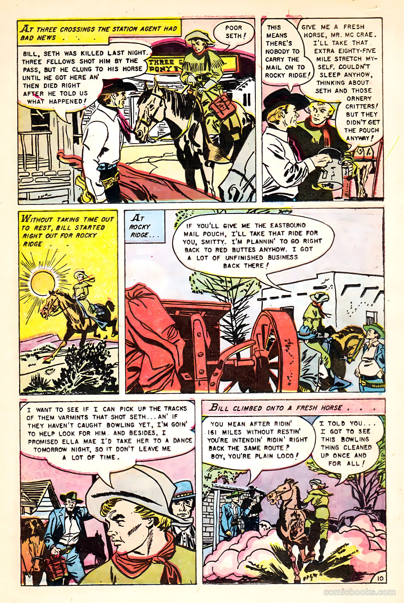 Heroes of the West #1 (1956) — page 23 of 36