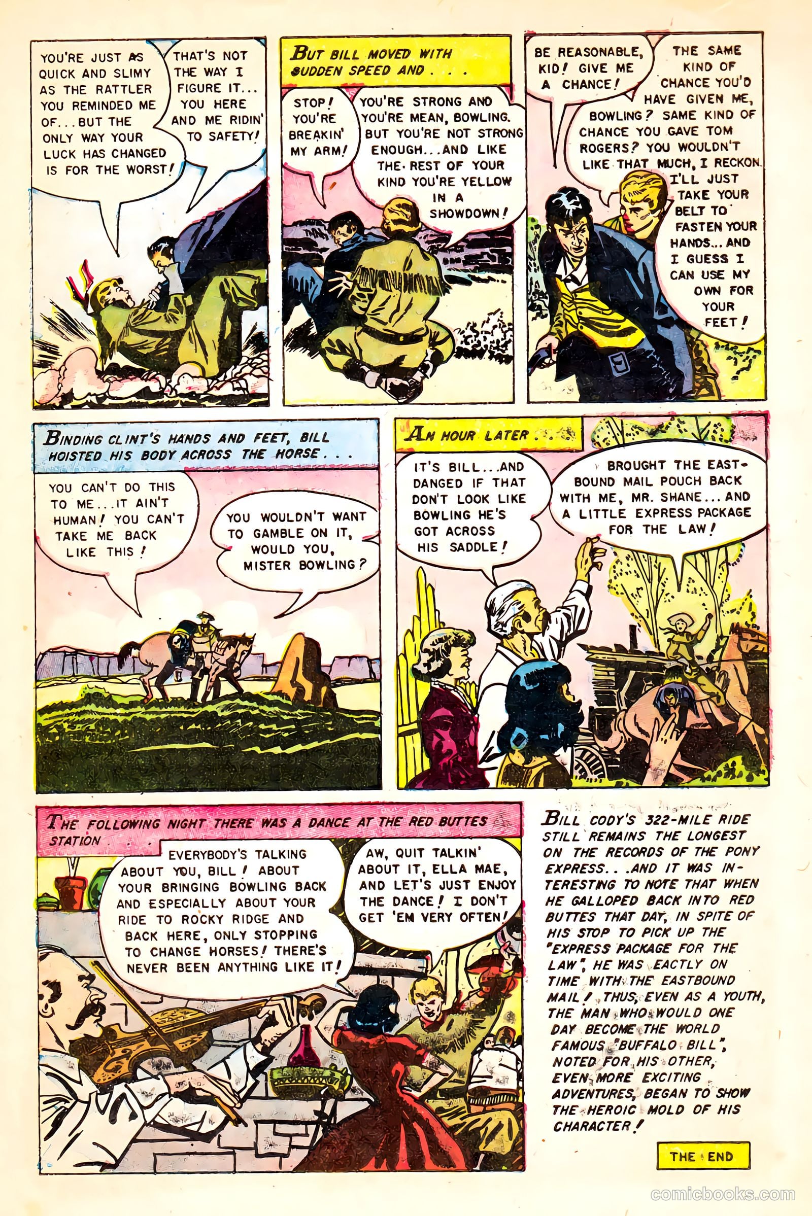 Heroes of the West #1 (1956) — page 25 of 36